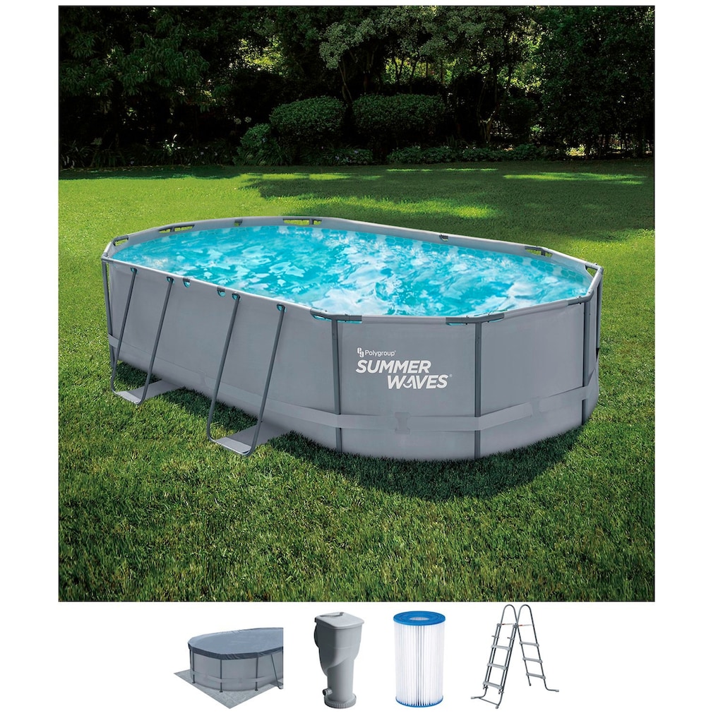 SummerWaves Framepool »Active Frame«, (Set, 6 tlg.)