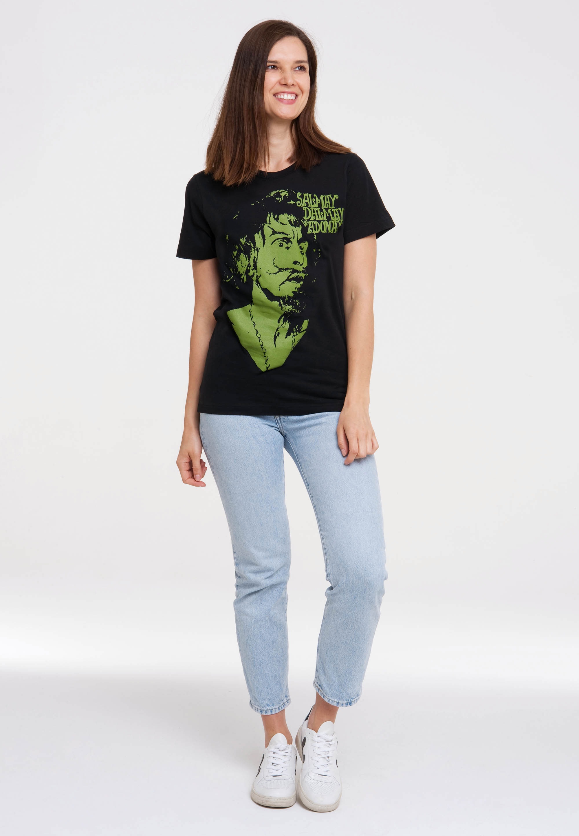 LOGOSHIRT T-Shirt »Catweazle«, mit coolem Print