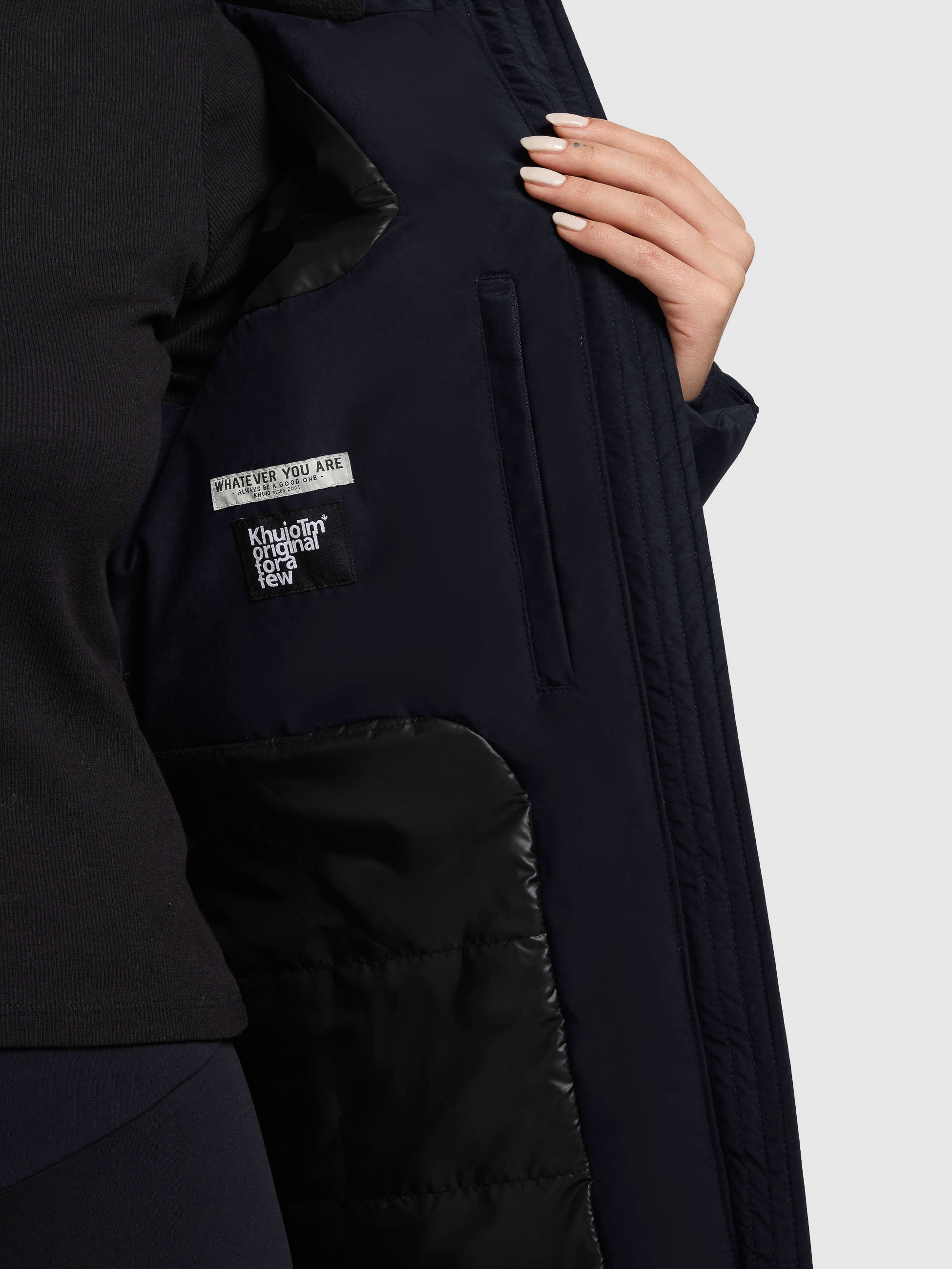 khujo Steppjacke »MANC«, mit Kapuze