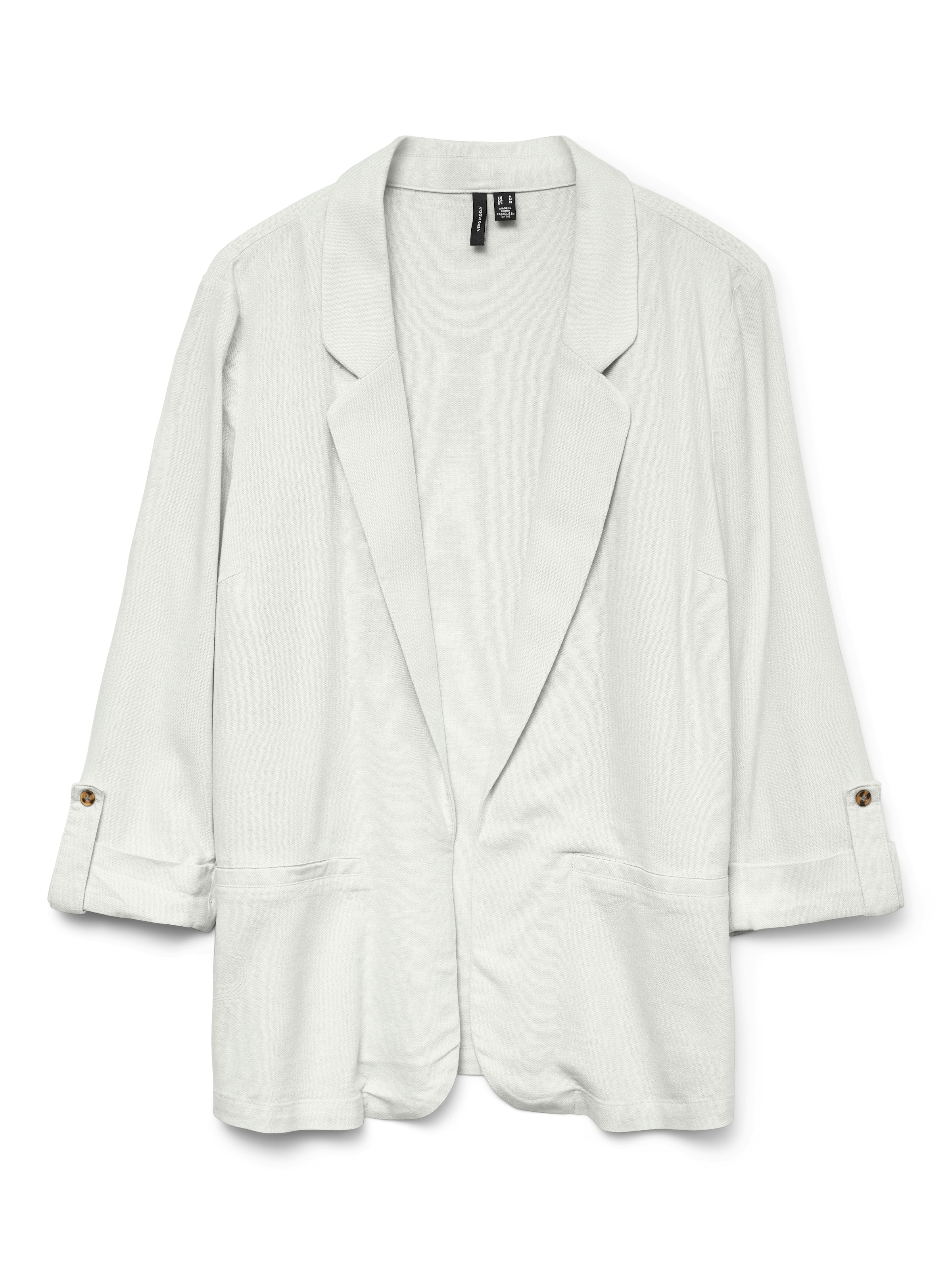 Vero Moda Kurzblazer »VMJESMILO 3/4 LOOSE BLAZER WVN NOOS«, mit Leinen