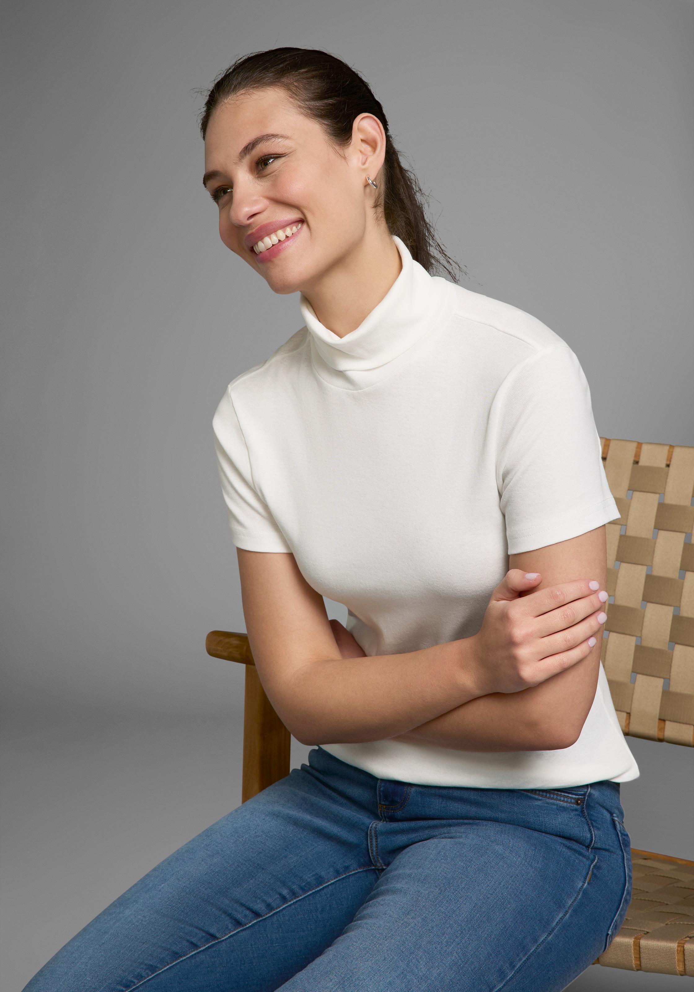 Flashlights Rollkragenshirt, 2 Stk. eng geschnitten, aus elastischem Materi günstig online kaufen