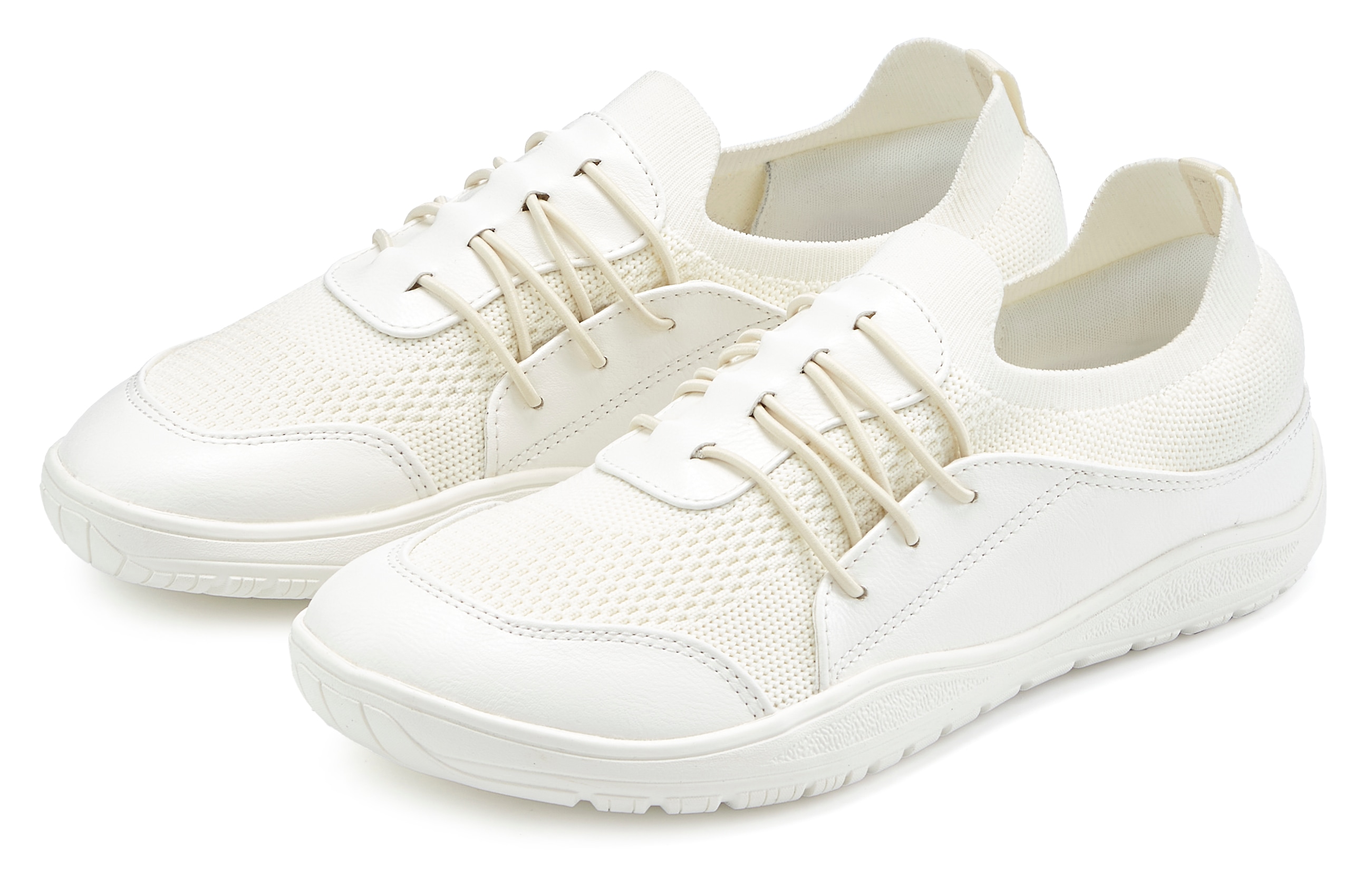 Vivance Sneaker "Slip-On, Freizeitschuhe, Fitnessschuhe" mit Barfuß-Passform und breiter Zehenbox VEGAN