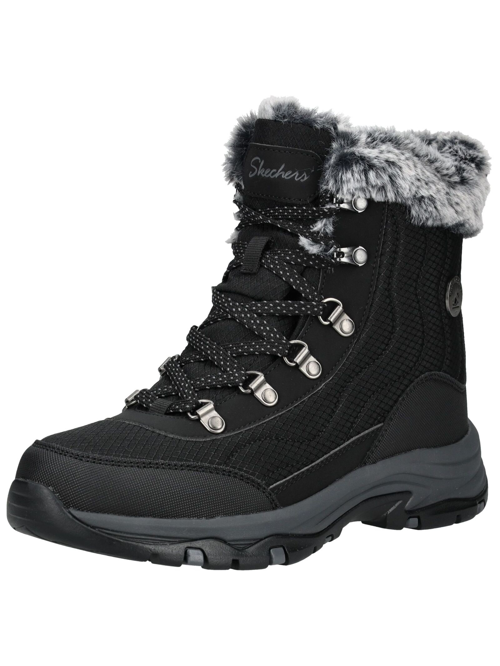 Skechers Schnürstiefelette »Skechers Stiefelette Lederimitat/Textil«