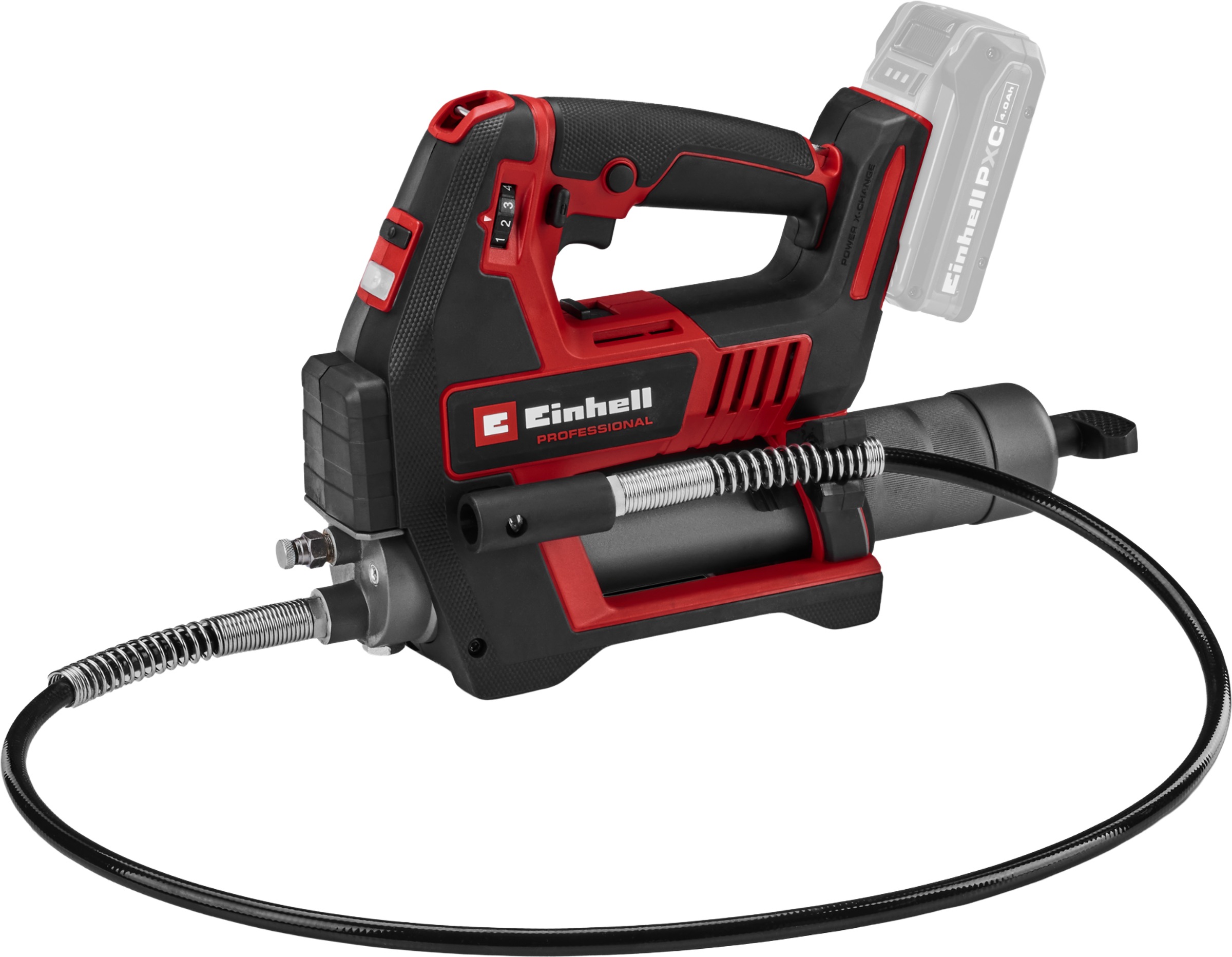 Einhell "TP-GR 18/690 Li - Solo Akku-Fettpresse" ohne Akku und Ladegerät