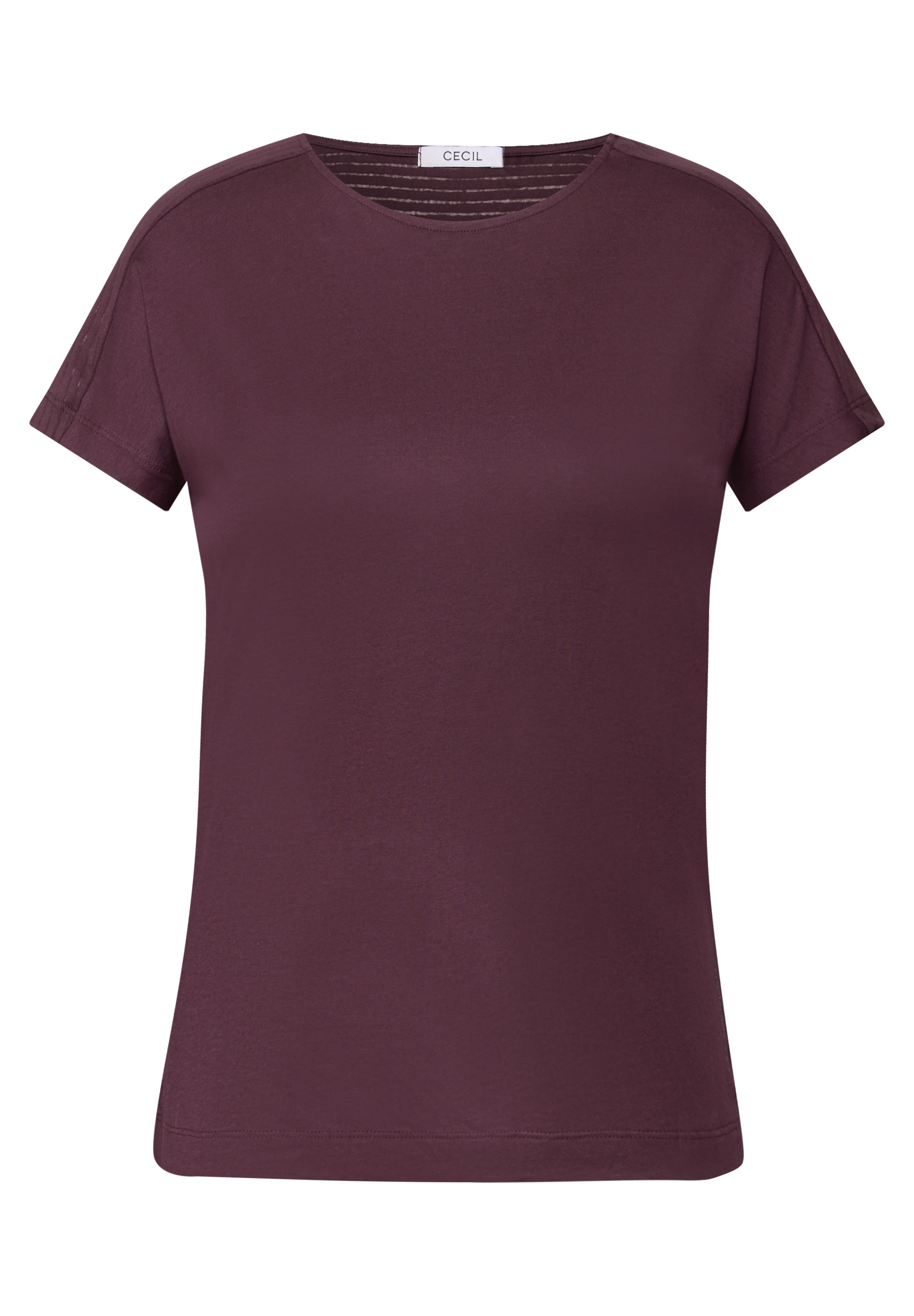 Cecil V-Shirt, im soften Baumwoll-Mix
