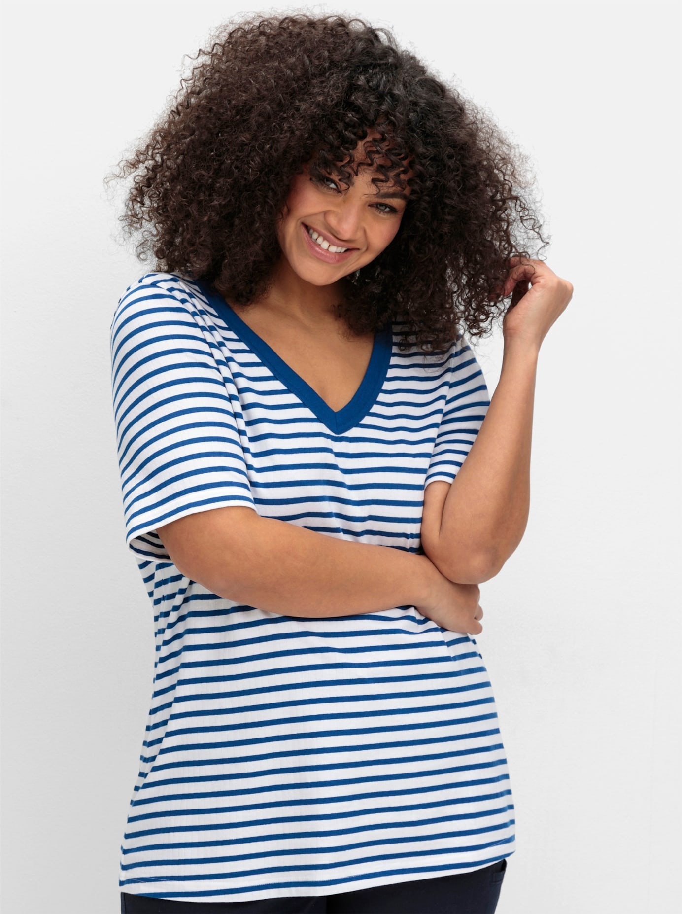 Sheego T-Shirt "T-Shirt", (1 tlg.) günstig online kaufen