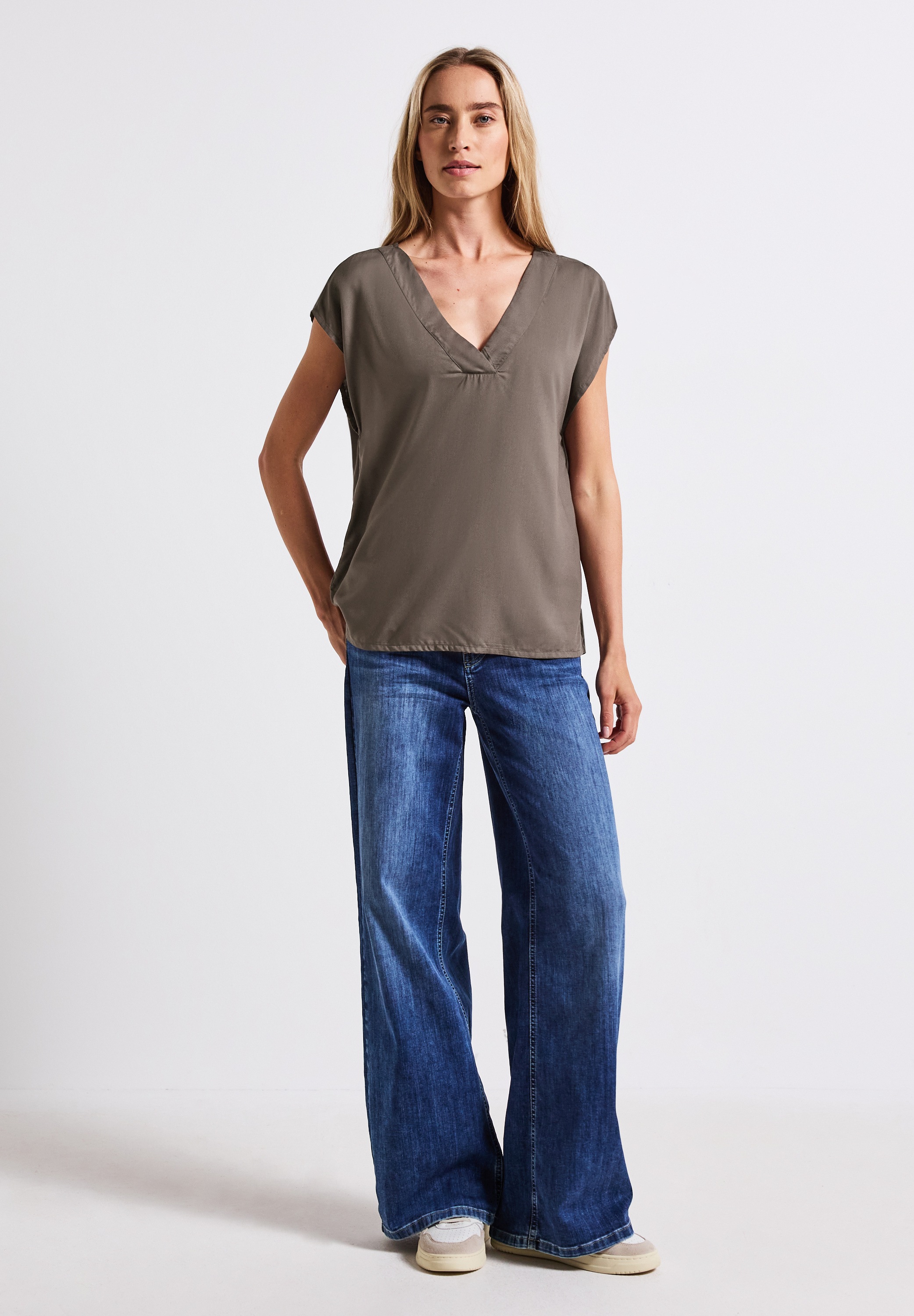 STREET ONE Shirtbluse, aus softer Viskose
