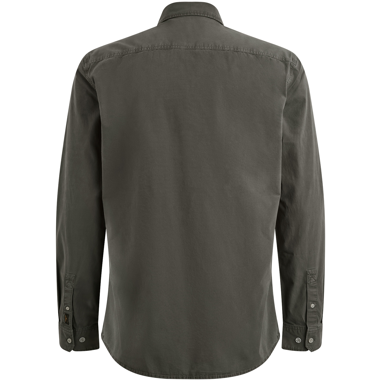 PME LEGEND Langarmhemd, mit Logo Stickerei