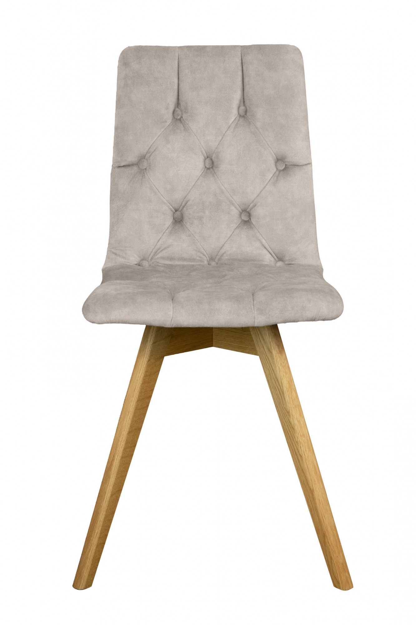 andas Esszimmerstuhl "Rania", (Set), 2 St., Samtvelours, Massivholzgestell, günstig online kaufen