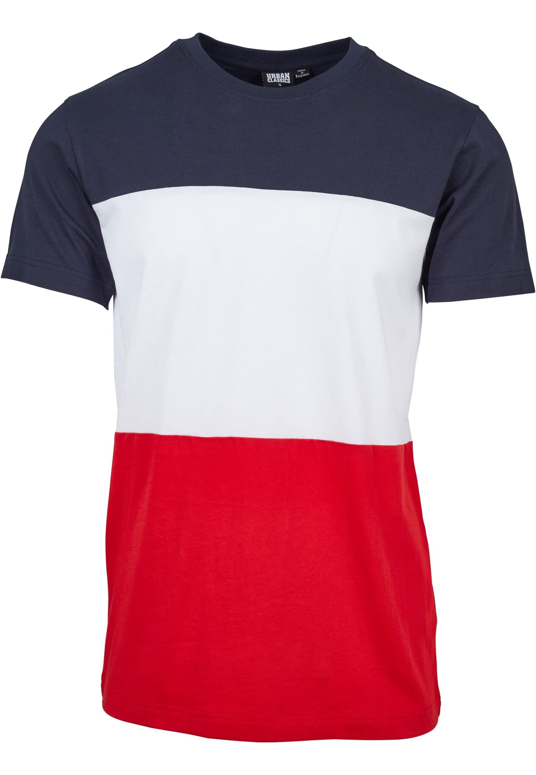 URBAN CLASSICS T-Shirt »Urban Classics Herren Color Block Tee«, (1 tlg.)