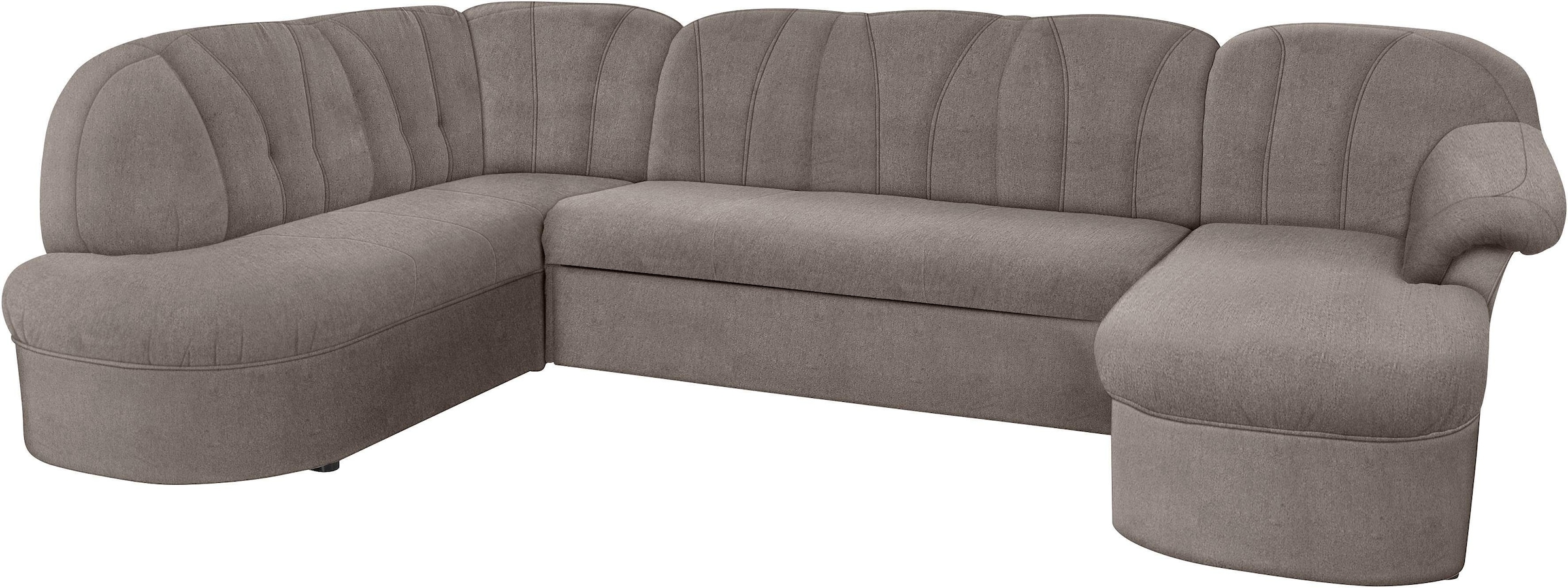 DOMO collection Wohnlandschaft "Pegnitz, zeitlos&modern, elegante Rückenste günstig online kaufen