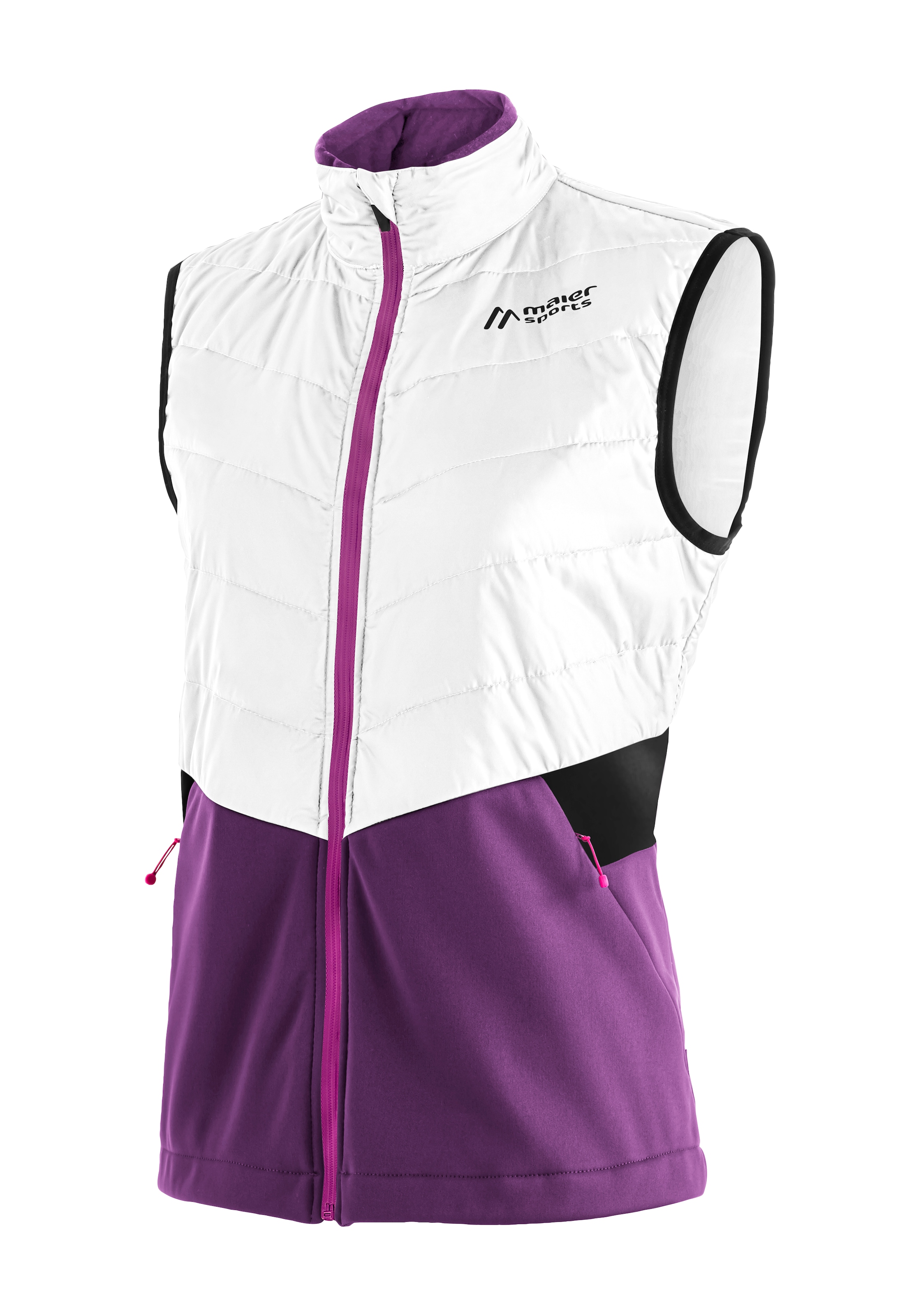 Maier Sports Funktionsweste "Ilsetra Vest W", bequeme Weste für Damen, ideal für Cross Country