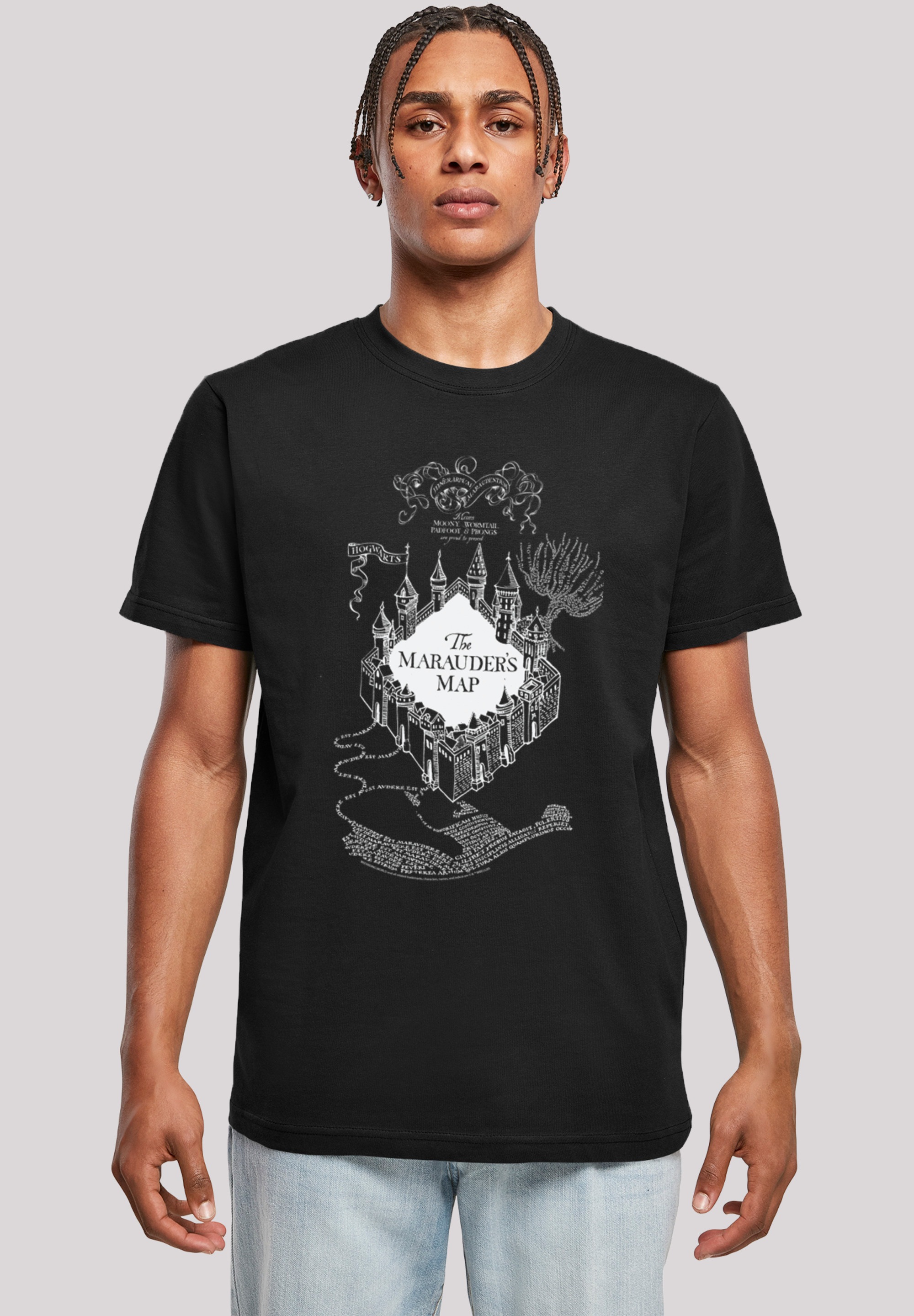 F4NT4STIC T-Shirt »Harry Potter The Marauder's Map«, Print