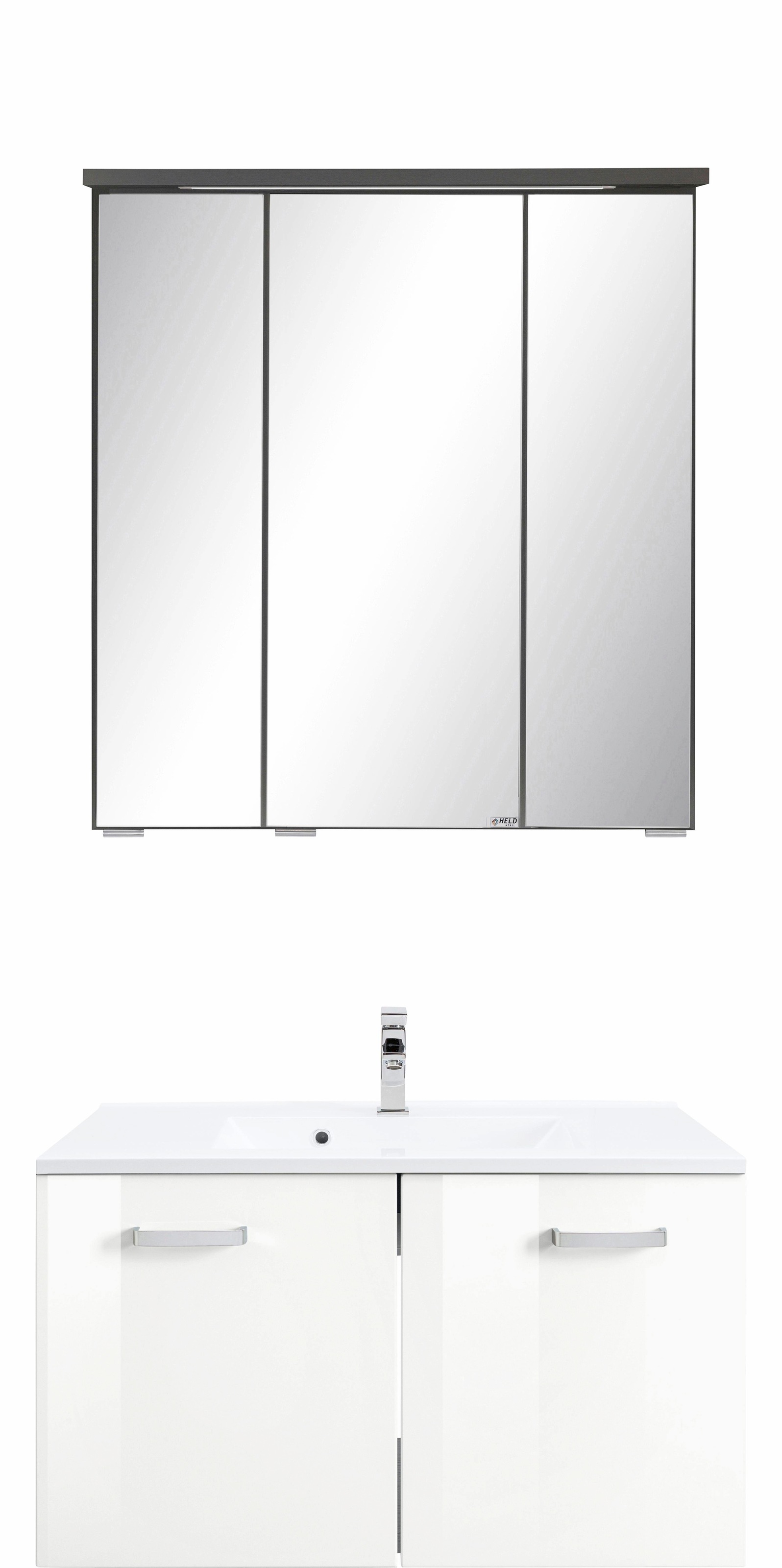 welltime Badmöbel-Set "Ravenna" 2 Stk. tlg. günstig online kaufen