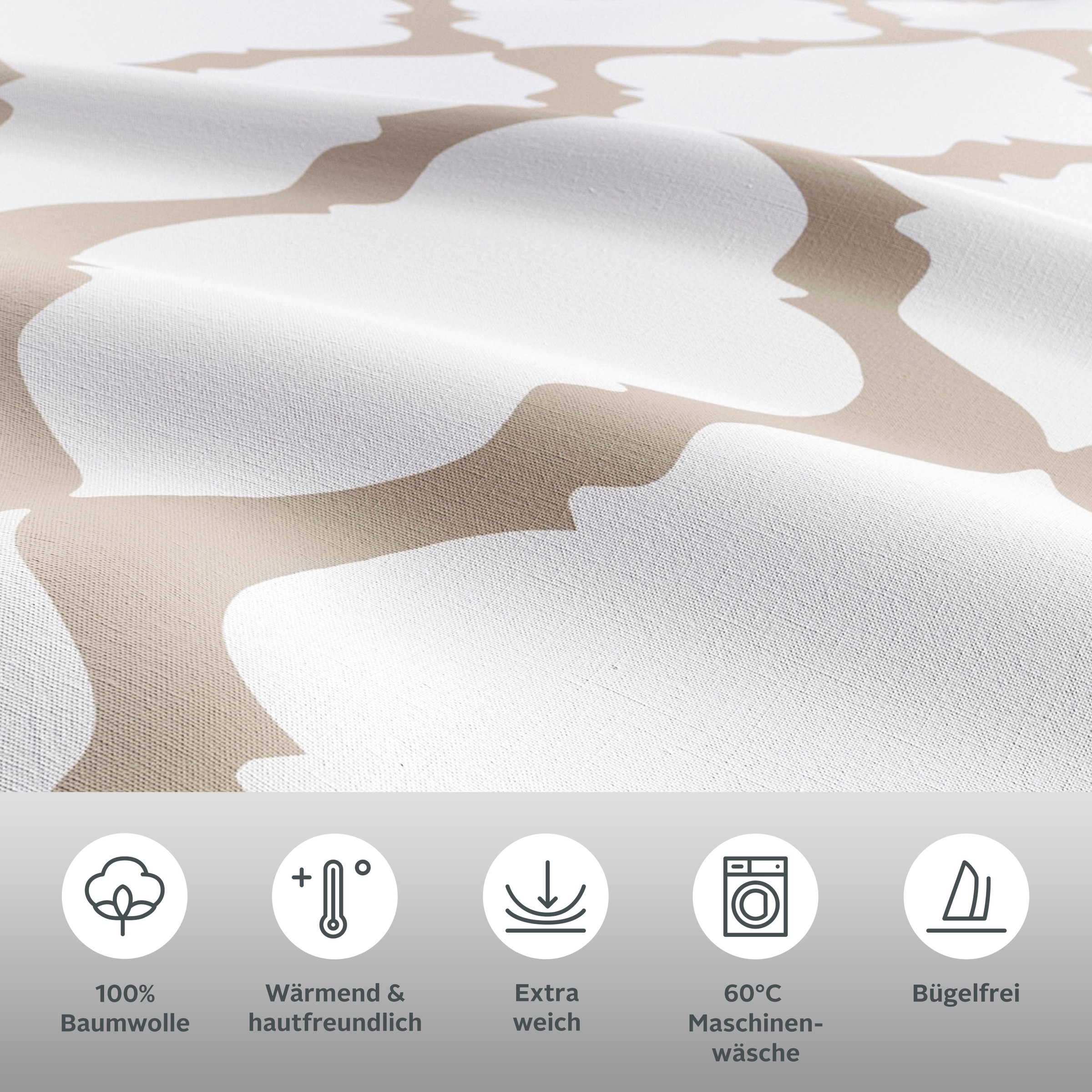 Thumbnail - OTTO home Wendebettwäsche "Alba in Gr. 135x200 oder 155x220 cm" 2 Bettwäsche mit Wendeoptik, in verschiedenen Qualitäten...