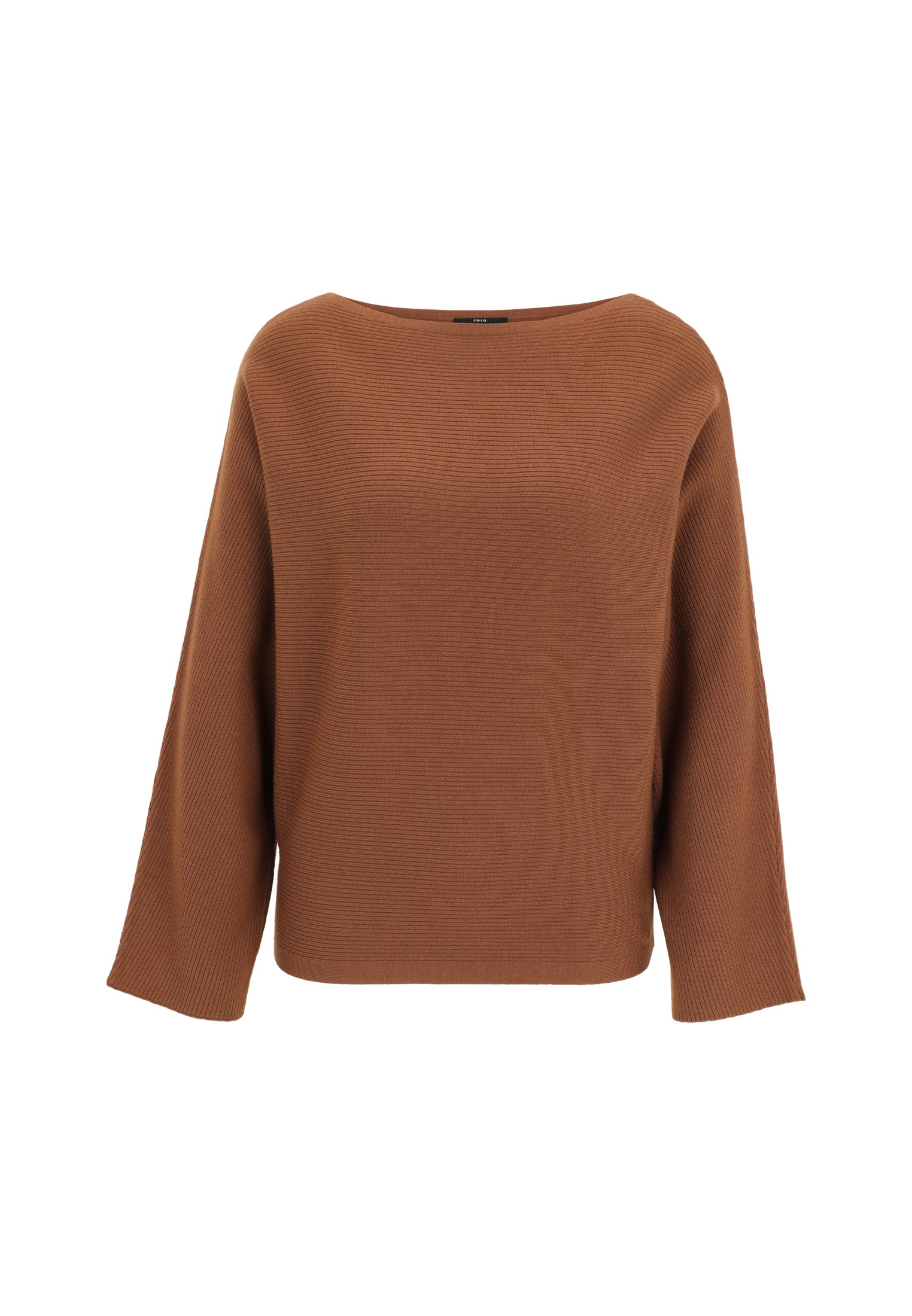 Zero Strickpullover "Damen mit U-Bootausschnitt" 1 tlg. Plain/ohne Details günstig online kaufen