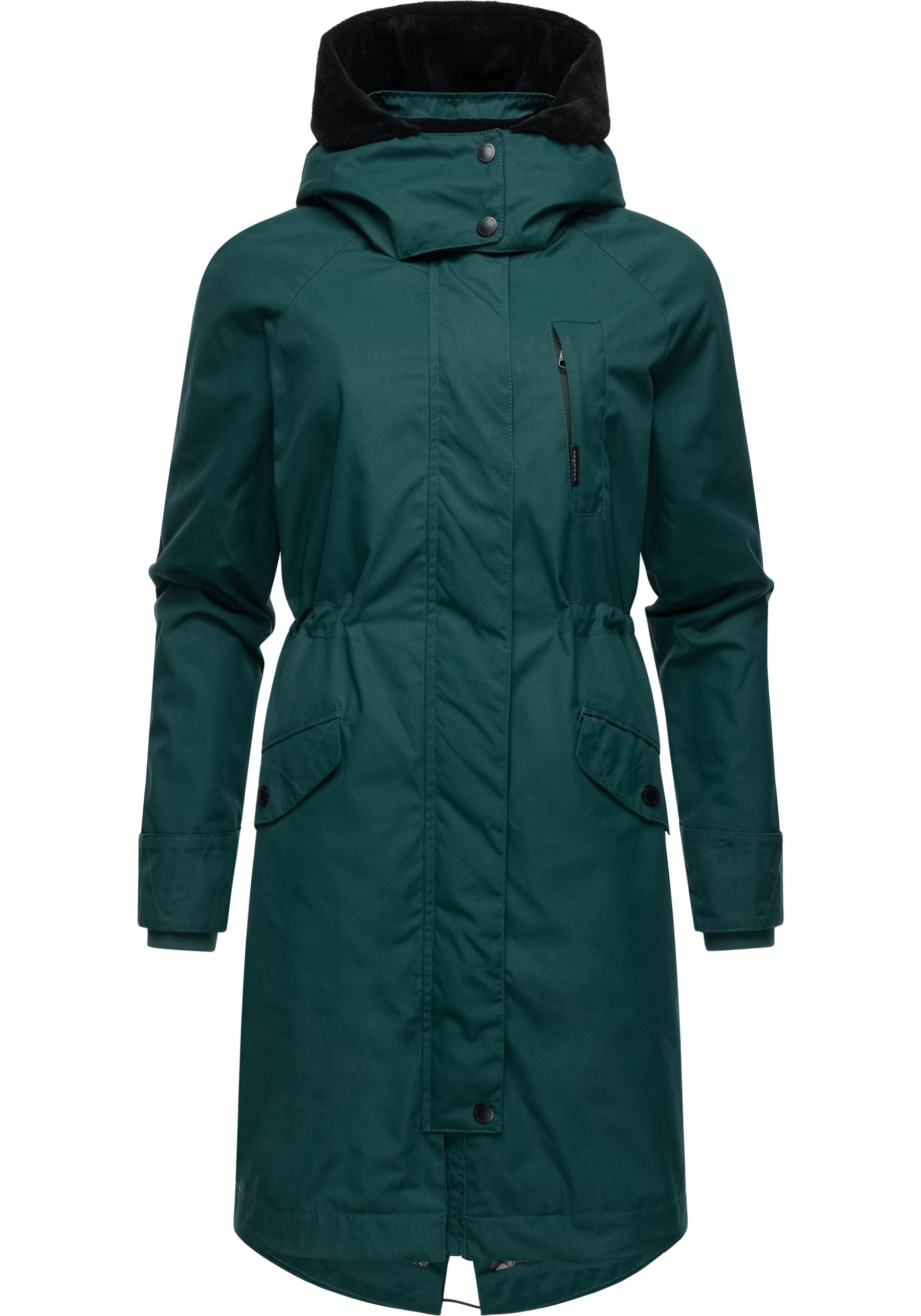 Ragwear Kurzmantel »Nicco«, Stylischer Damen Parka für die Übergangszeit