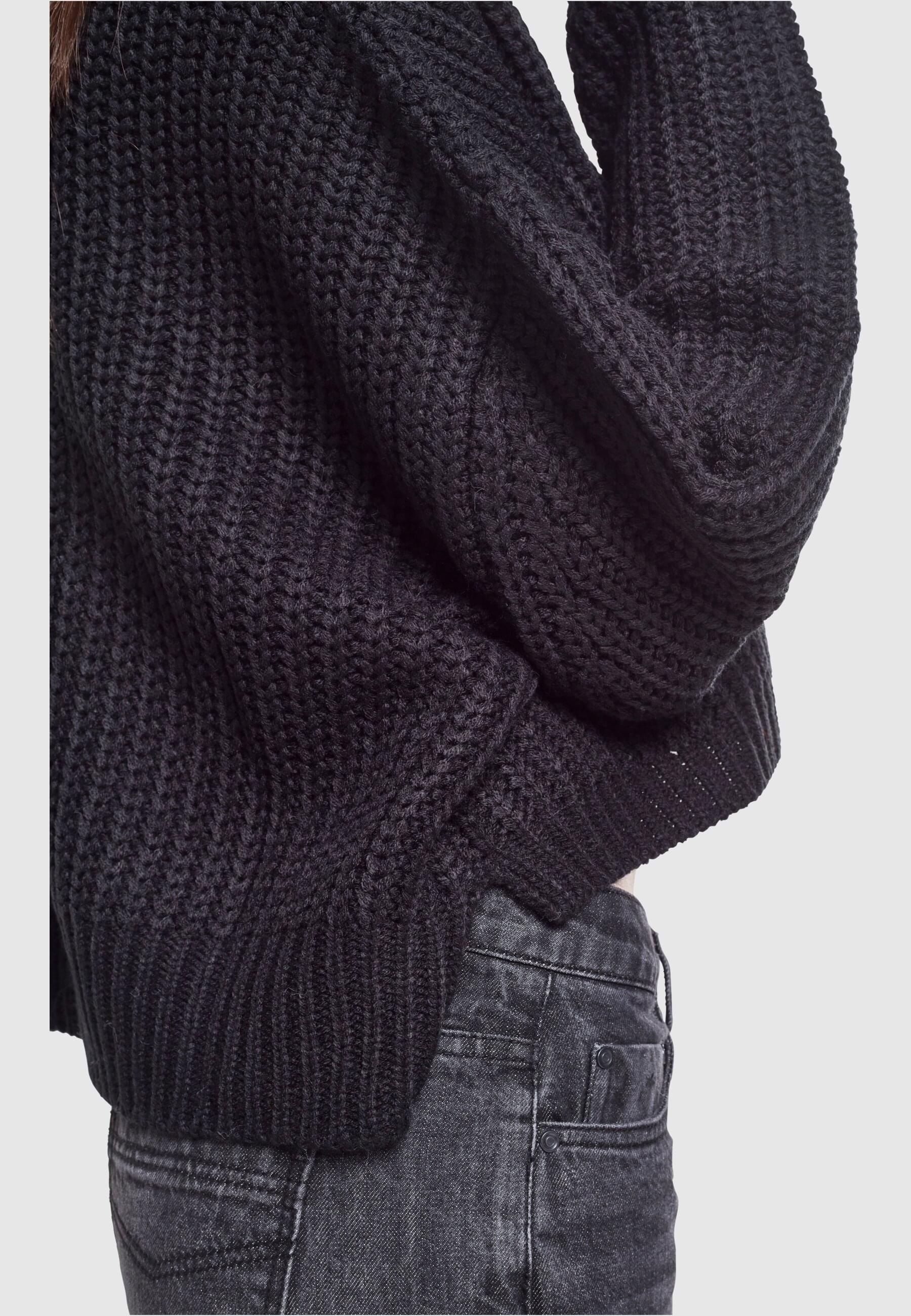 URBAN CLASSICS Rundhalspullover »Urban Classics Damen Ladies Wide Oversize Sweater«, (1 tlg.)