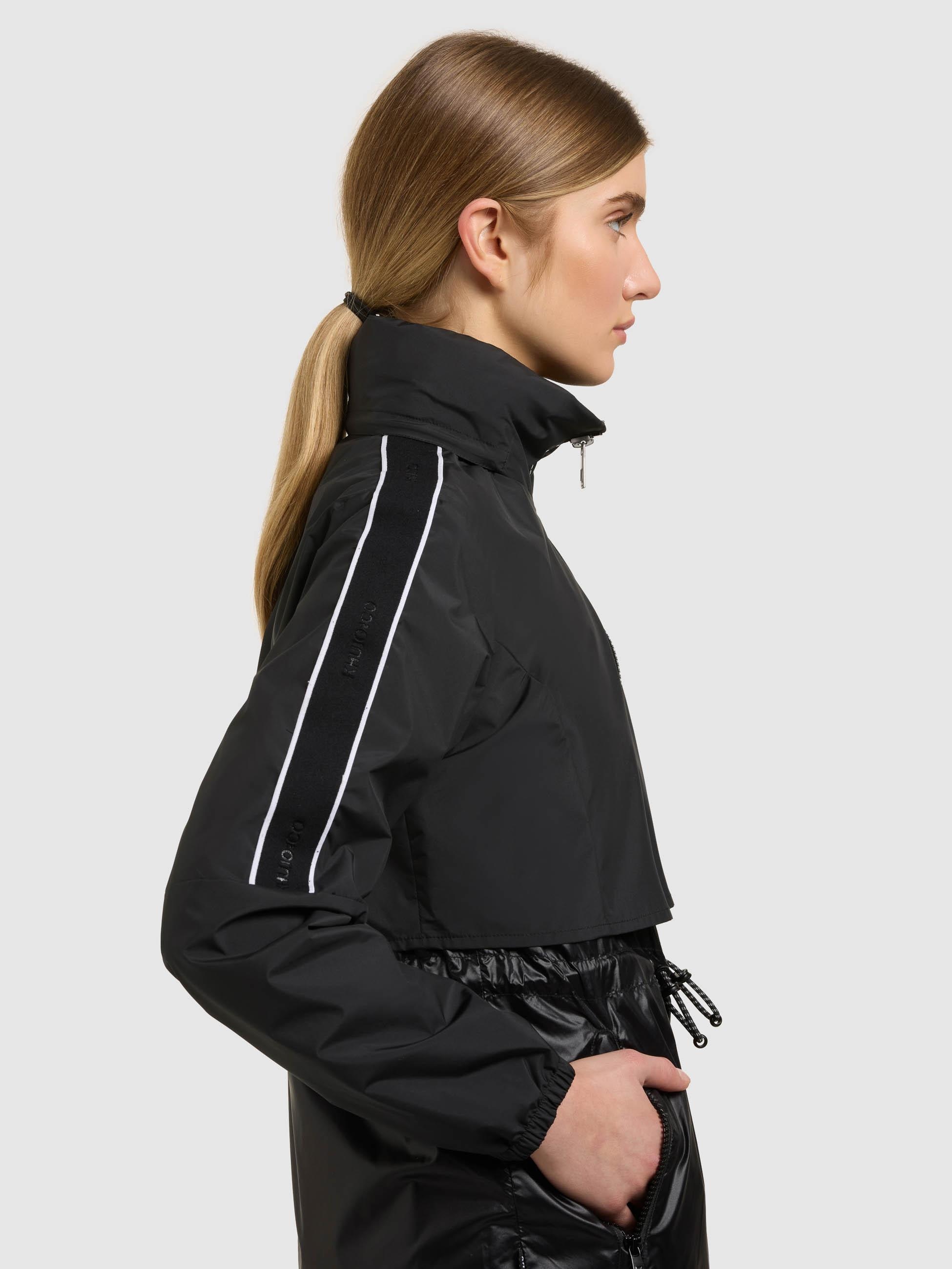 khujo Funktionsmantel »Izza« 1 Übergangsmantel mit verstaubarer Kapuze