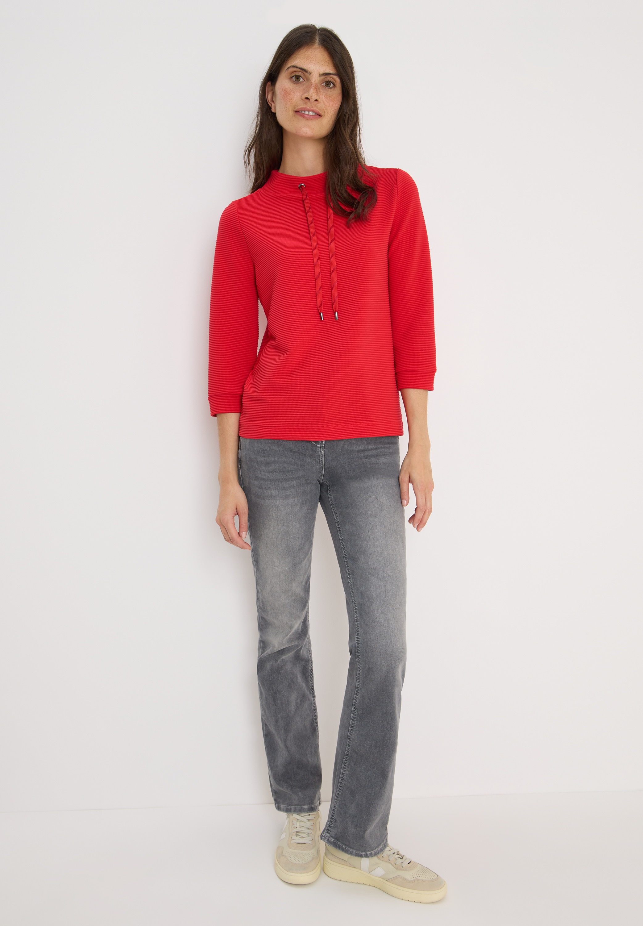 Cecil 3/4-Arm-Shirt, mit 3/4 Ärmeln