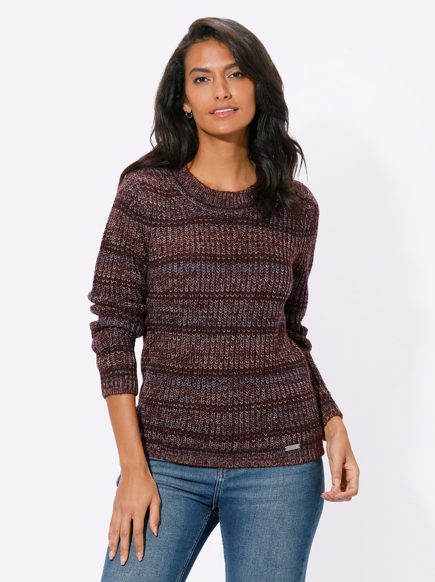 Casual Looks Rundhalspullover "Pullover" günstig online kaufen