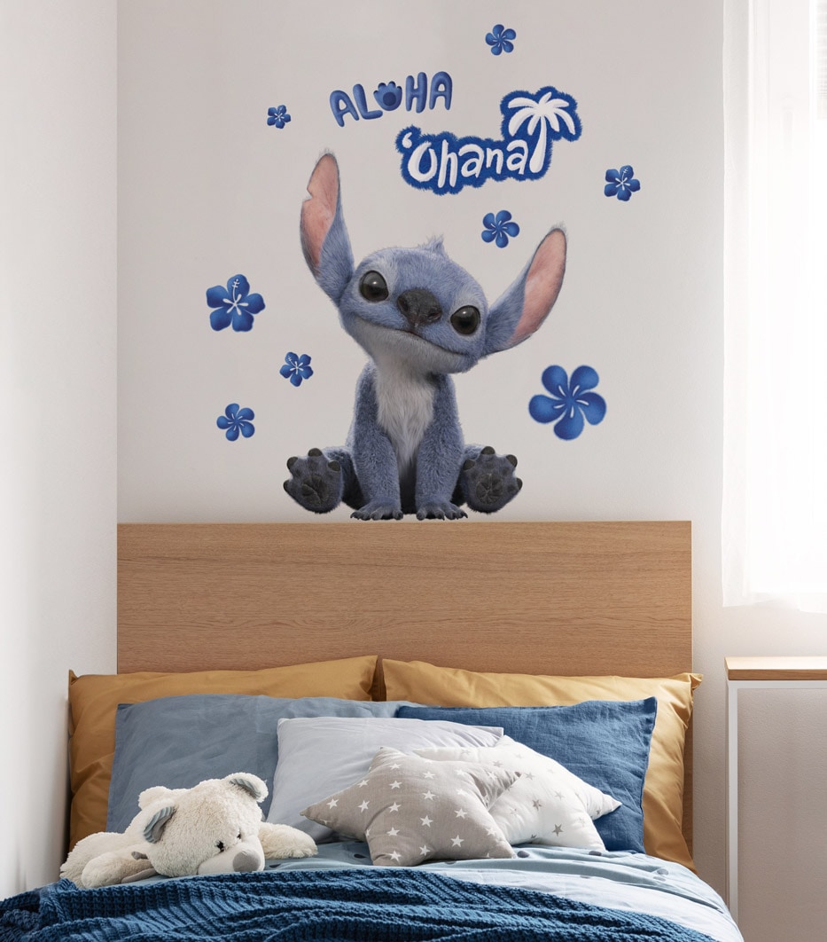 Komar Wandtattoo "Komar Wandtattoo - Disney Lilo and Stitch - Größe 50 x 70 günstig online kaufen