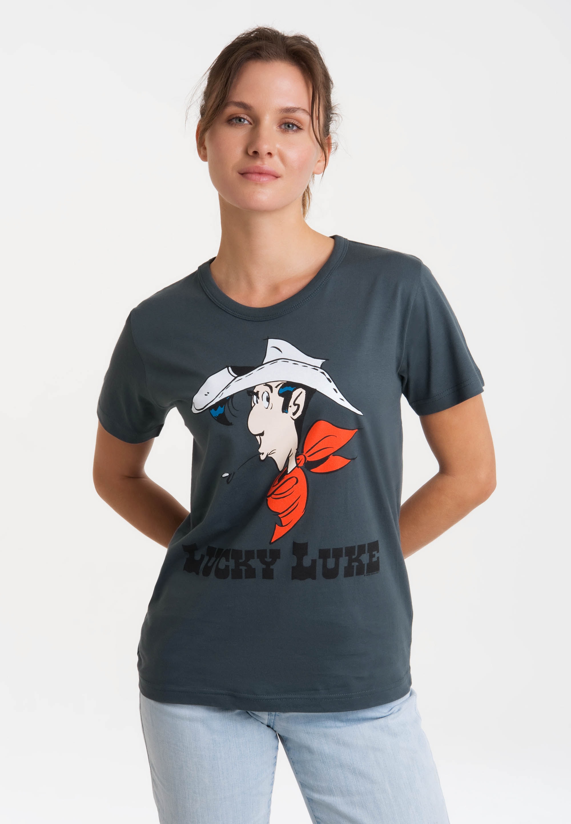 T-Shirt »Lucky Luke - Portrait«, mit lizenziertem Print
