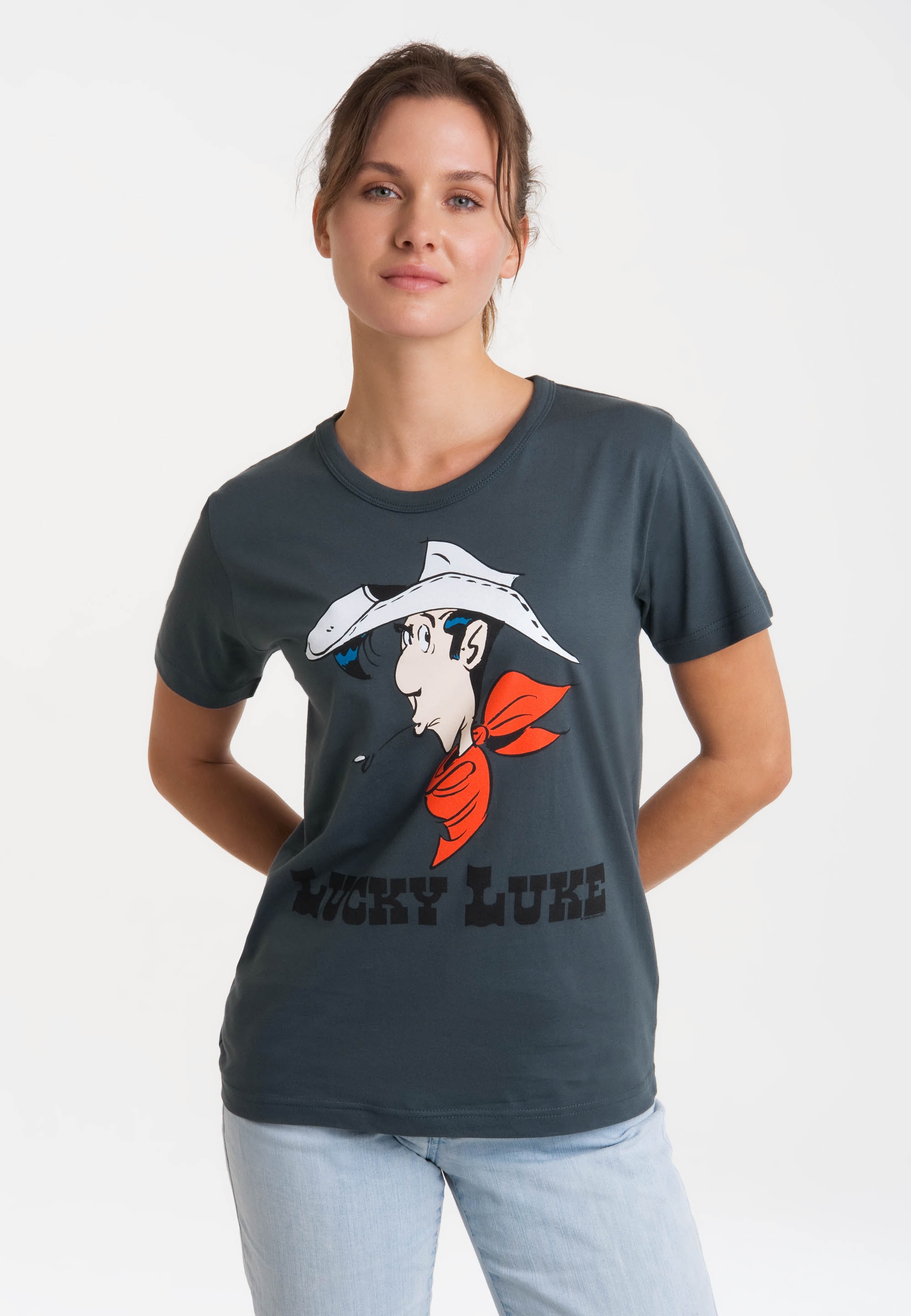 LOGOSHIRT T-Shirt "Lucky Luke - Portrait", mit lizenziertem Print günstig online kaufen