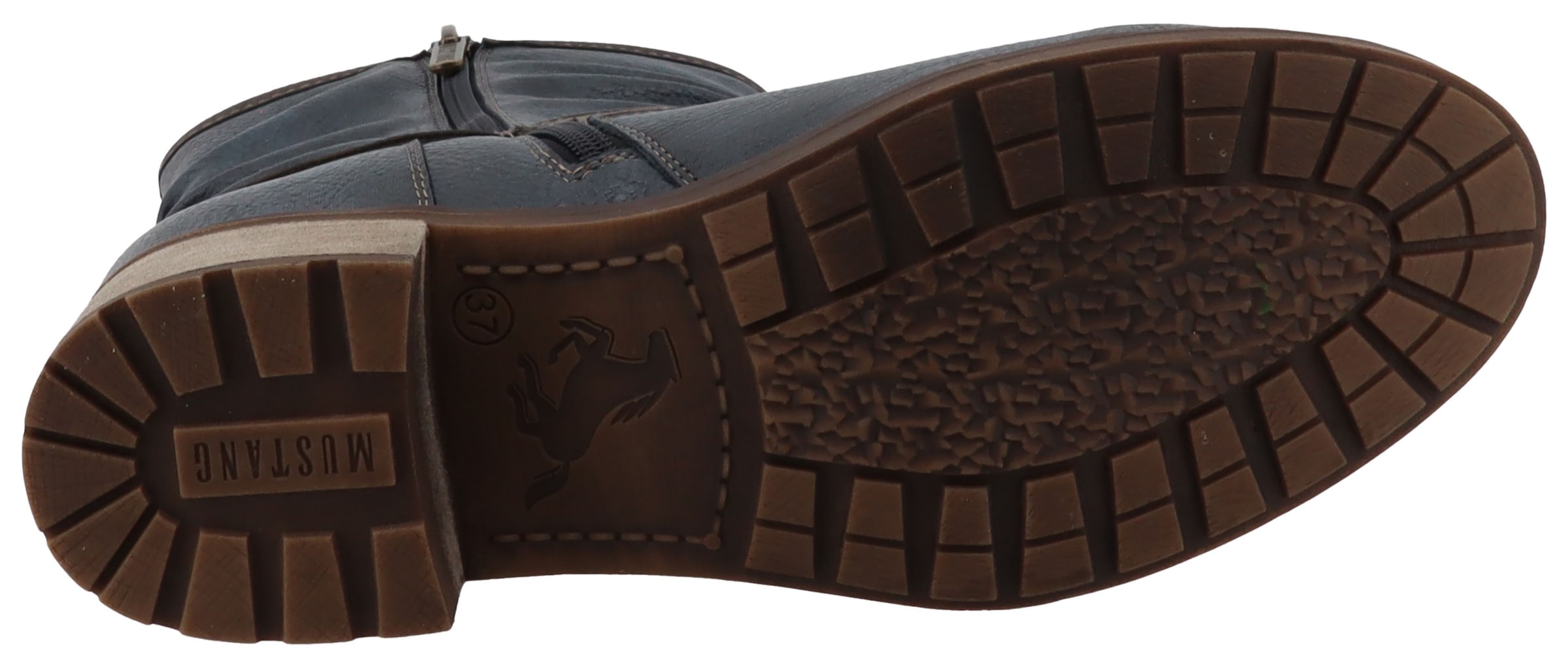 Mustang Shoes Winterboots »Fabienne«, Stiefelette, Westernboots mit Warmfutter