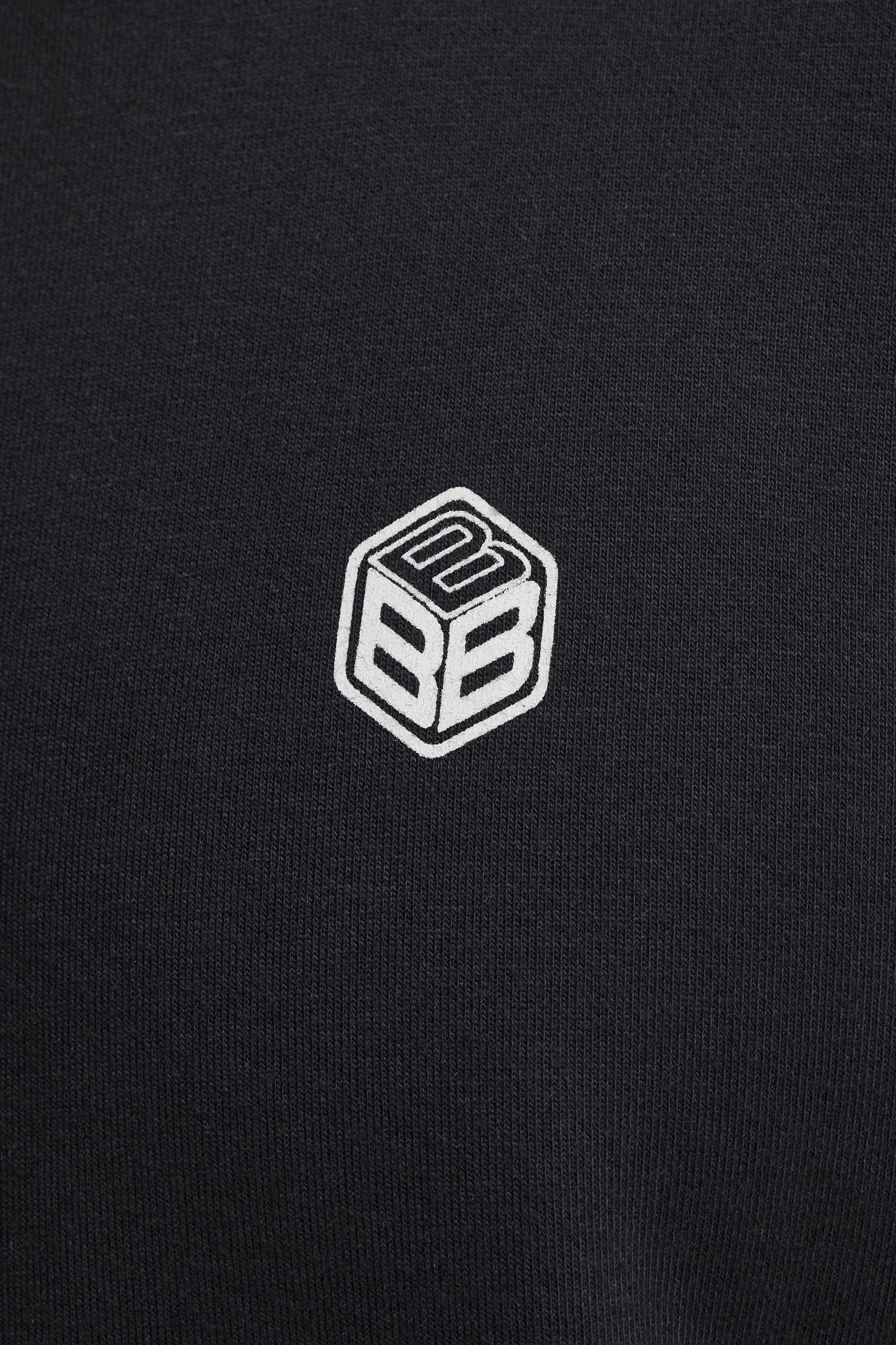 Blend Rundhalspullover »BHKerry« Bequemer Sweat-Pullover mit Backprint