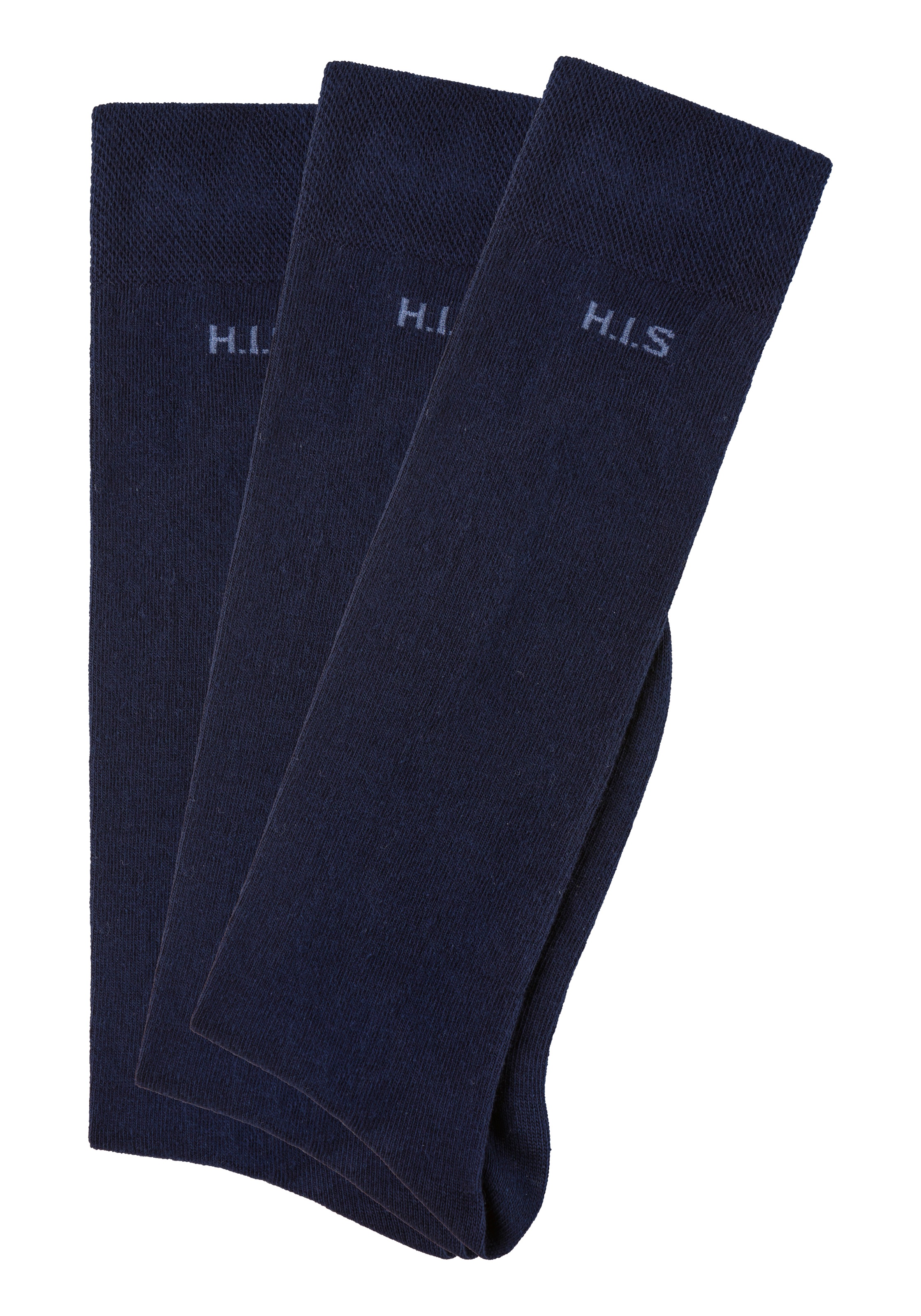 Thumbnail - H.I.S Kniestrümpfe Packung, 3 Stk. tlg. ohne einschneidendes Bündchen