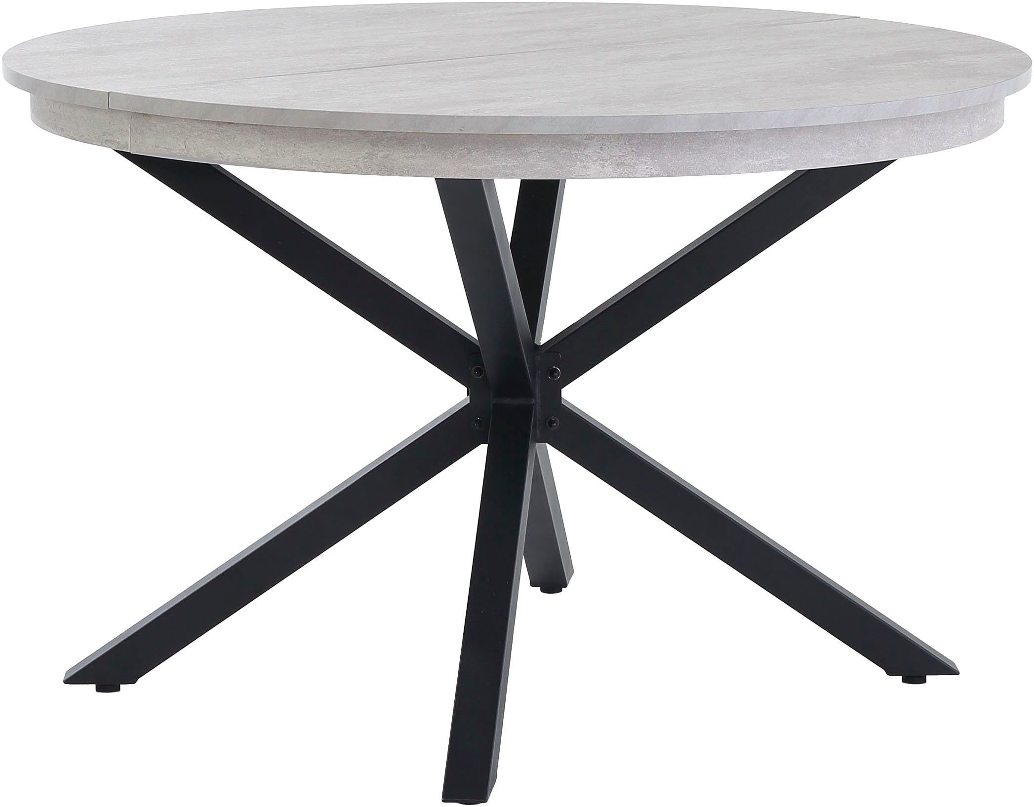Jockenhöfer Gruppe Esstisch "Olbia", rund, ausziehbar (120-160cm), platzspa günstig online kaufen