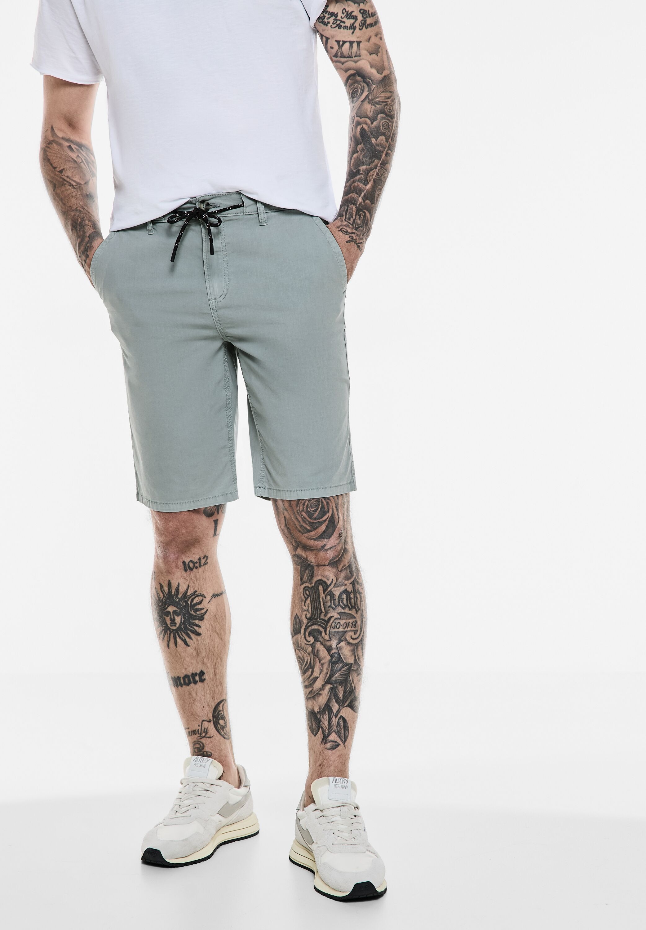 STREET ONE MEN Shorts, mit Tunnelzugband