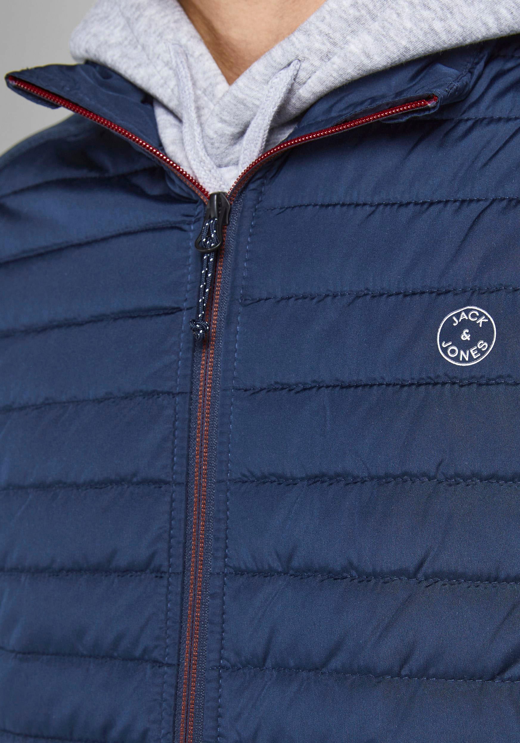 Thumbnail - Jack & Jones Steppweste "JJEMULTI BODYWARMER COLLAR NOOS" normal, Polyester, ohne Kapuze