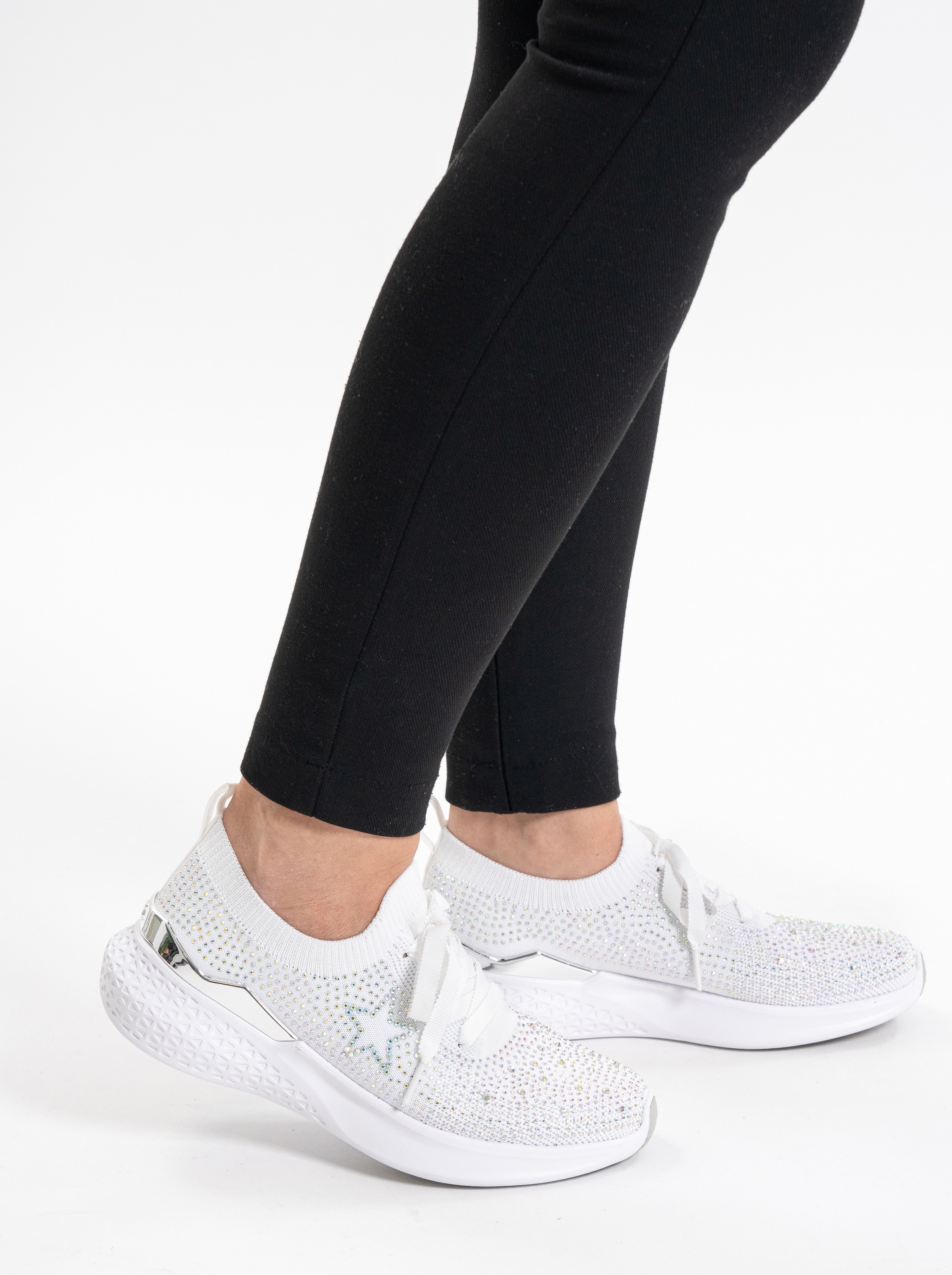 Ara Slip-On Sneaker »MAYA«, Schnürschuh, Slipper in Strickoptik, H-Weite