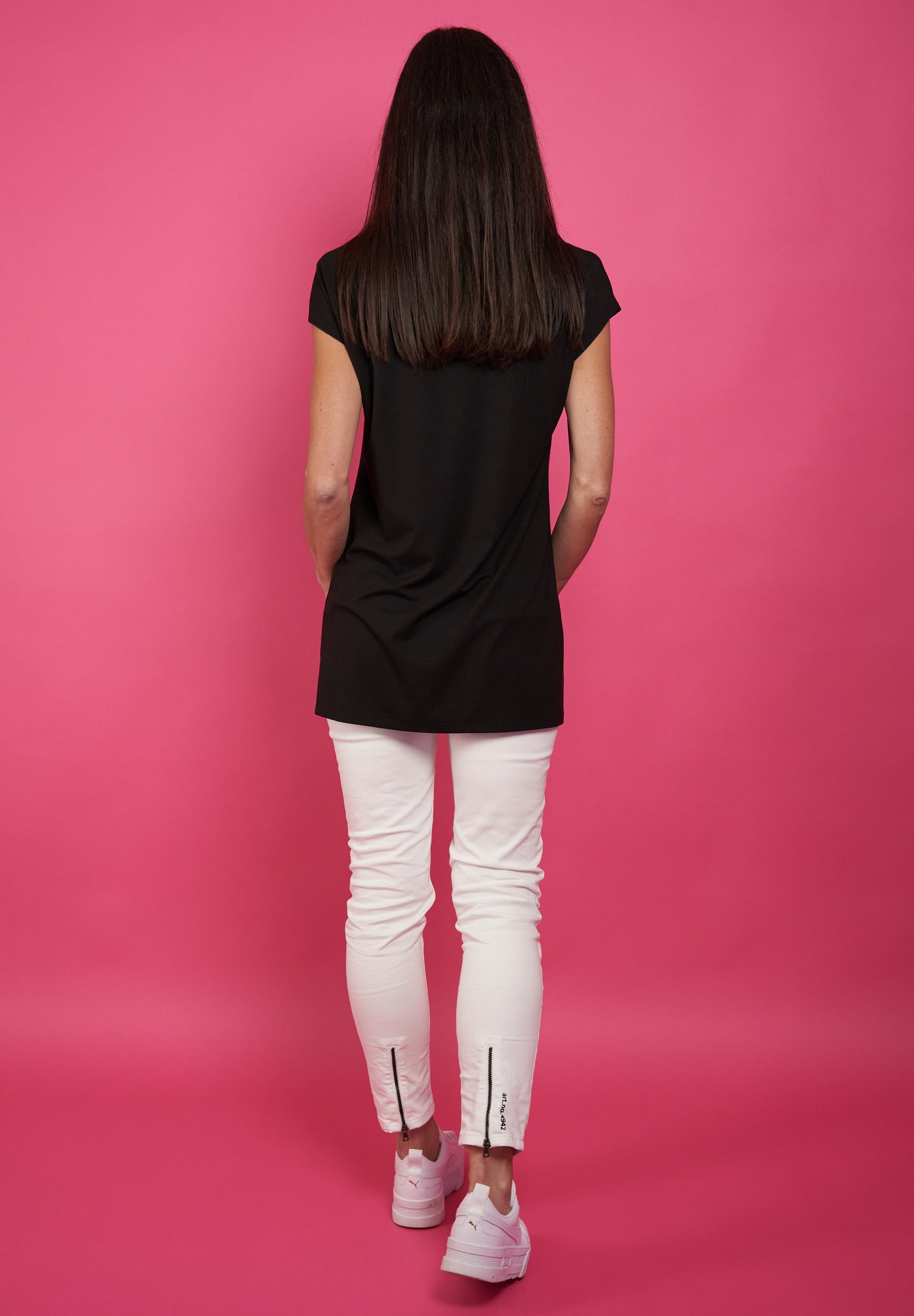 Seidel Moden T-Shirt, mit überschnittenen Schultern, MADE IN GERMANY