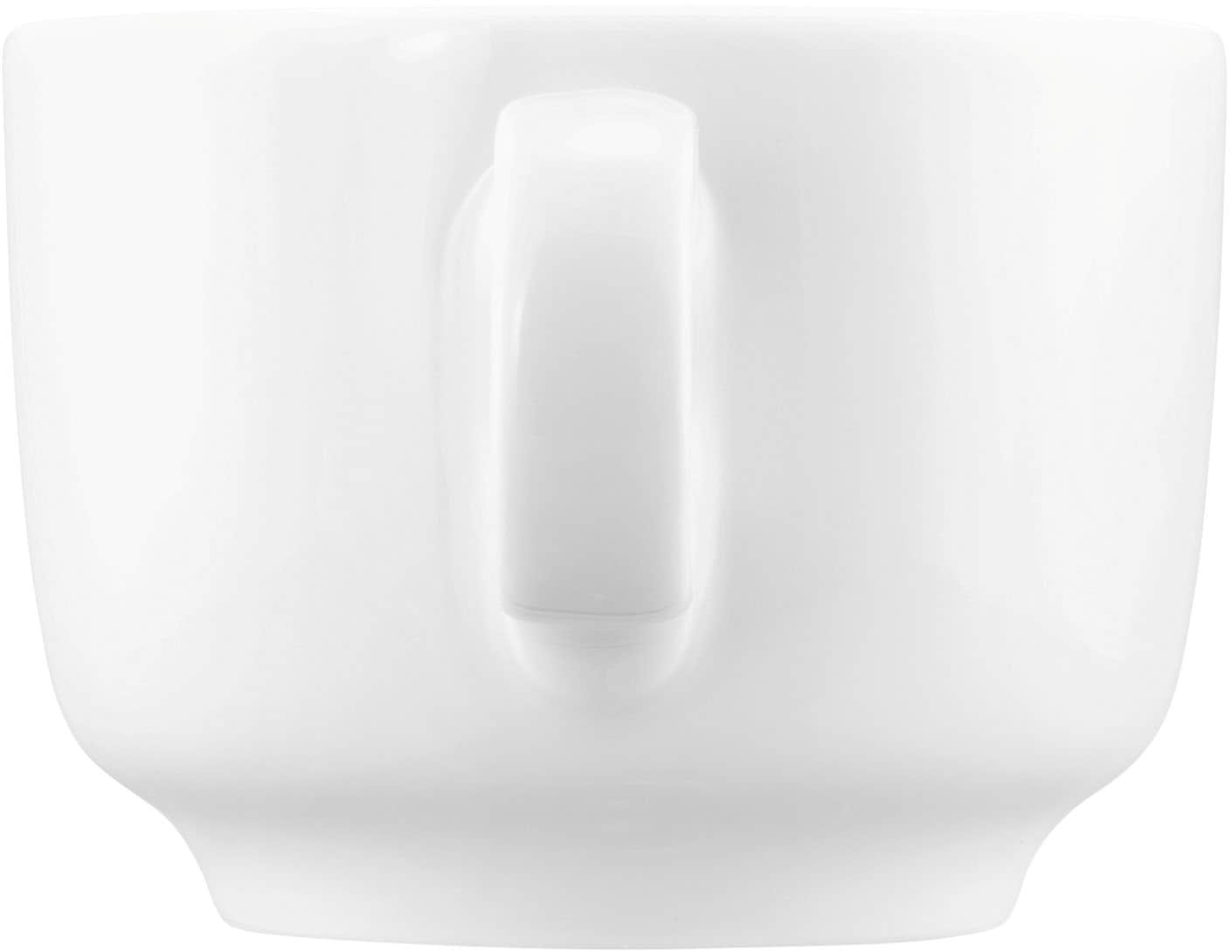 Seltmann Weiden Kaffeeservice »Sento Home, Geschirr-Set, 18-teilig«, (Set, 18 tlg., 6x Kaffeeobertasse, 6x Kaffeuntertasse, 6x Frühstücksteller), harmonisch geschwungene Form