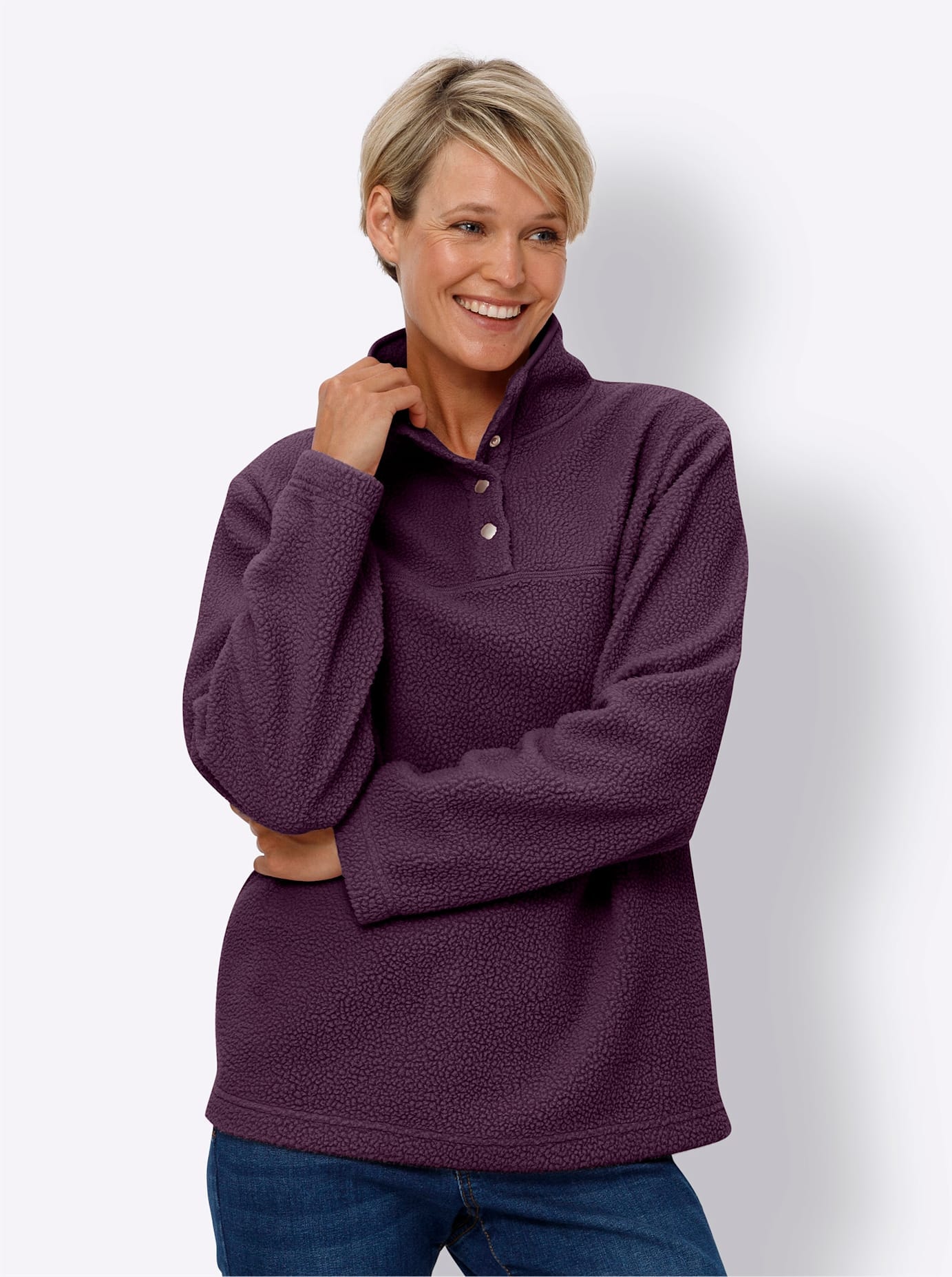 Classic Basics Fleeceshirt "Fleece-Shirt" 1 Stk. tlg. günstig online kaufen