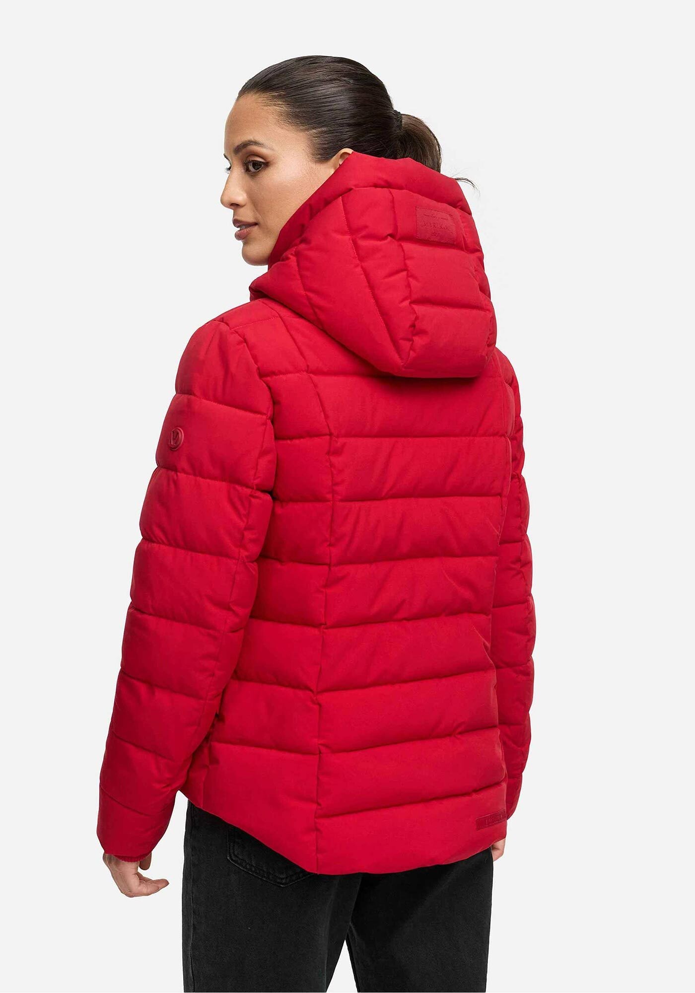 Marikoo Winterjacke »Tayenaa«, mit schmaler Steppung und extra hohem Kragen