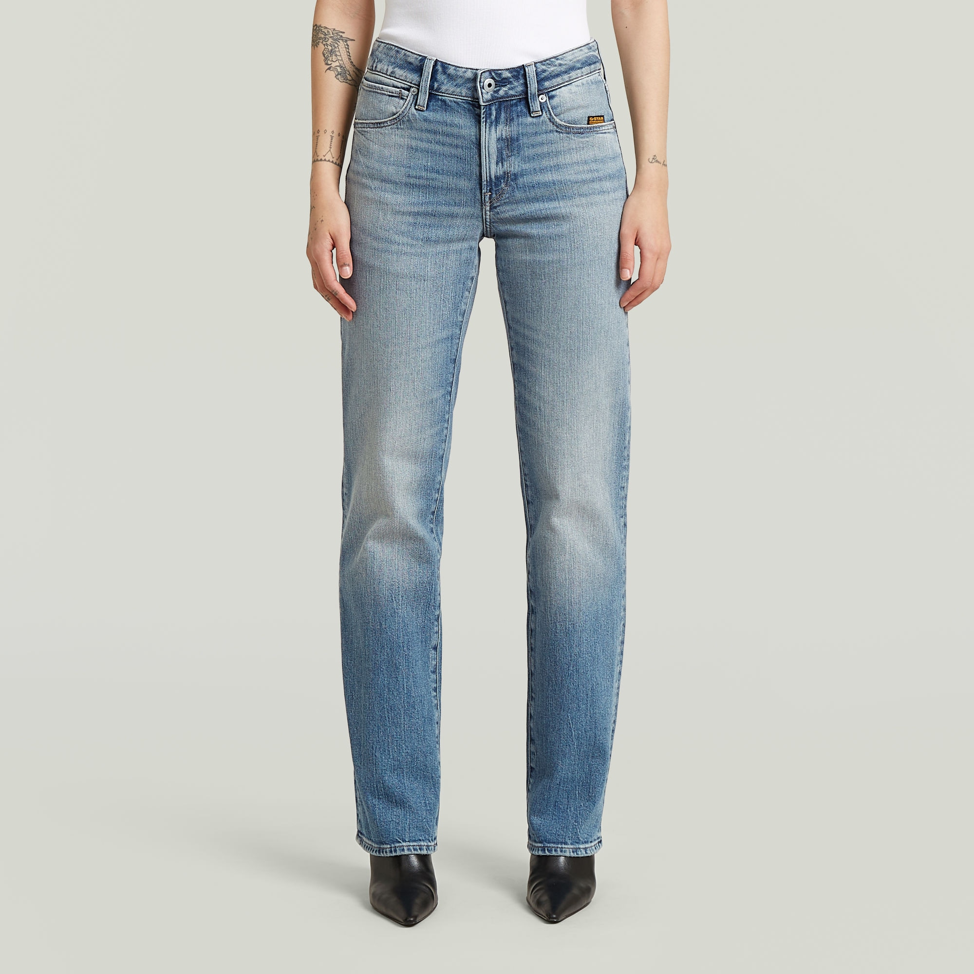 G-STAR 5-Pocket-Jeans "G-Straight Wmn" im Straight Fit günstig online kaufen