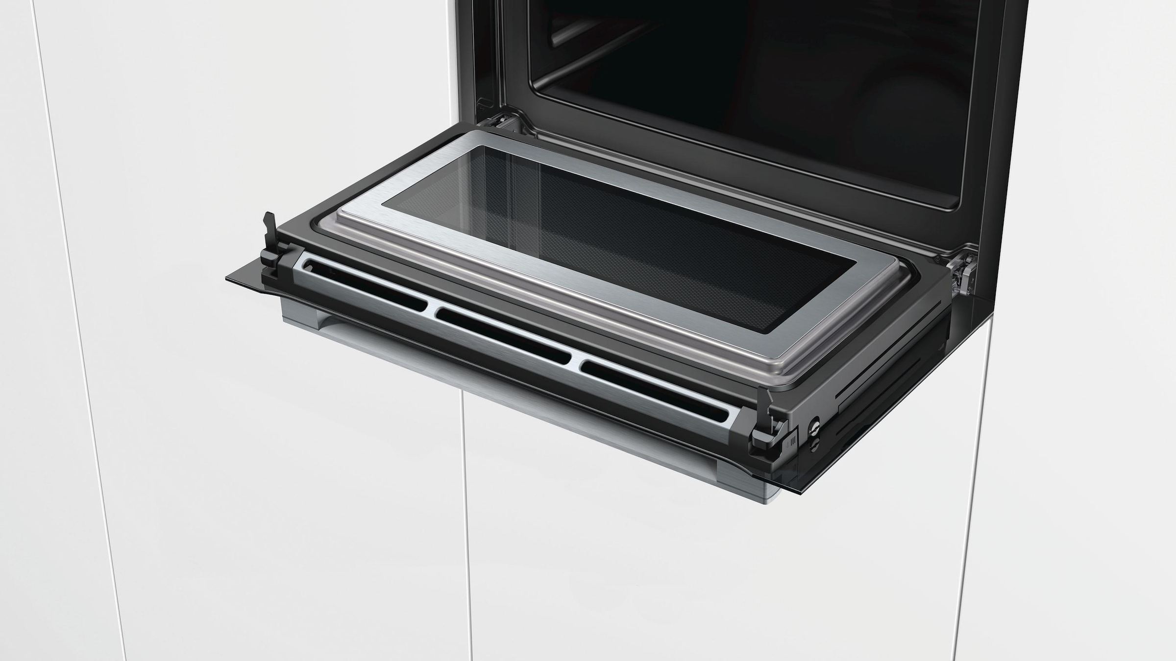 BOSCH Backofen mit Mikrowelle »CMG633BS1«, CMG633BB1, mit Automatikprogrammen