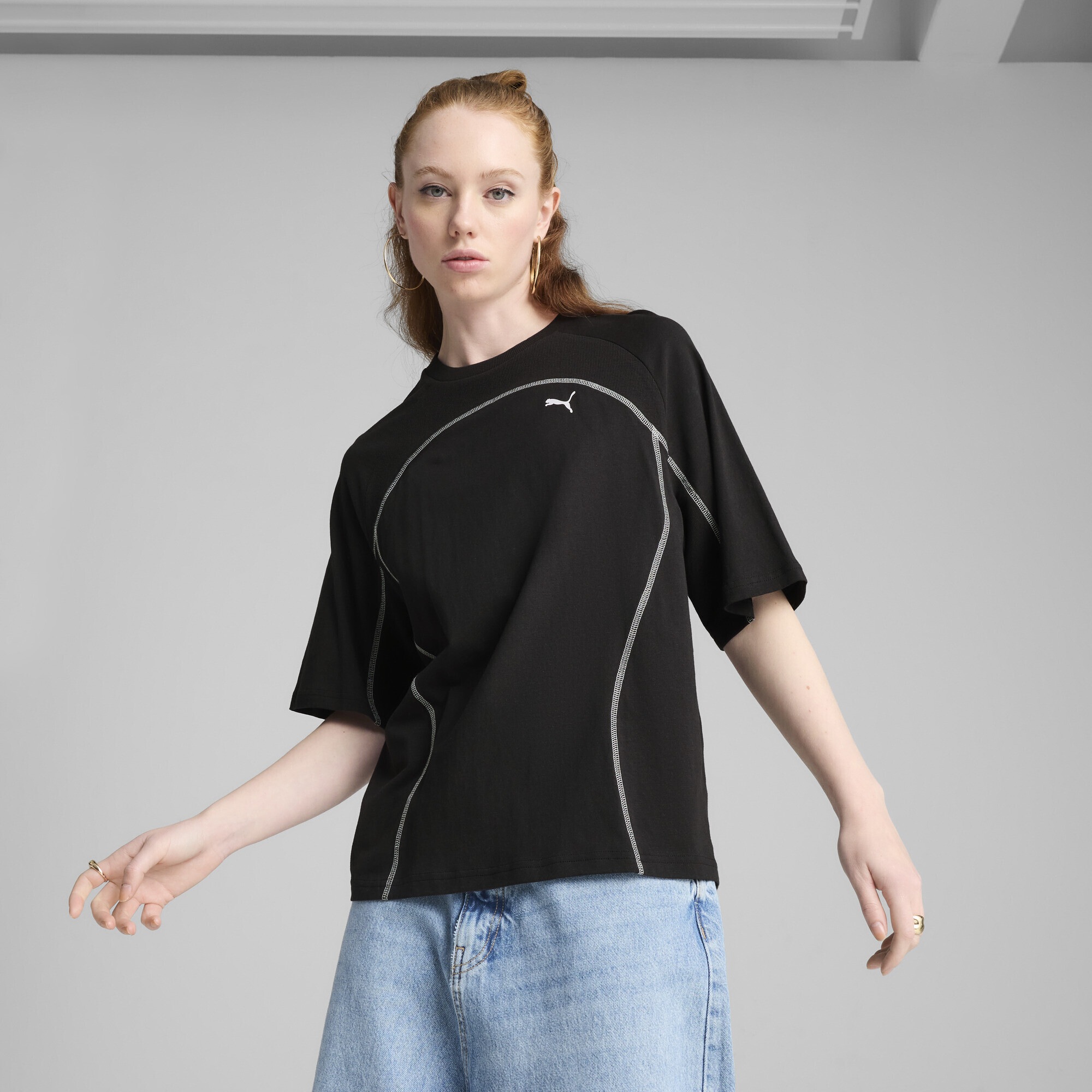 PUMA T-Shirt "Dare To Oversized-T-Shirt Damen" günstig online kaufen