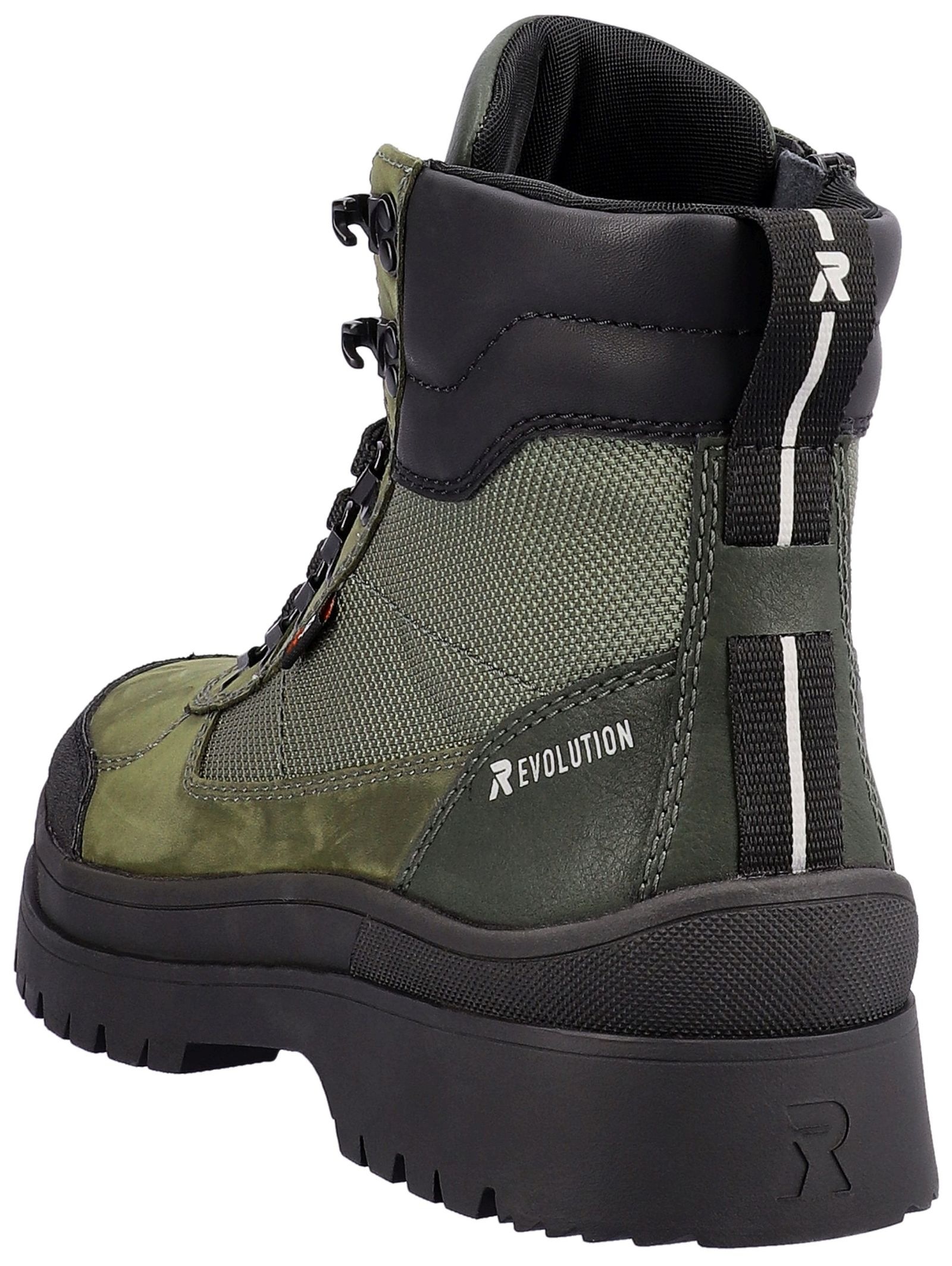 Rieker Schnürstiefelette »Rieker Stiefelette Leder/Textil«
