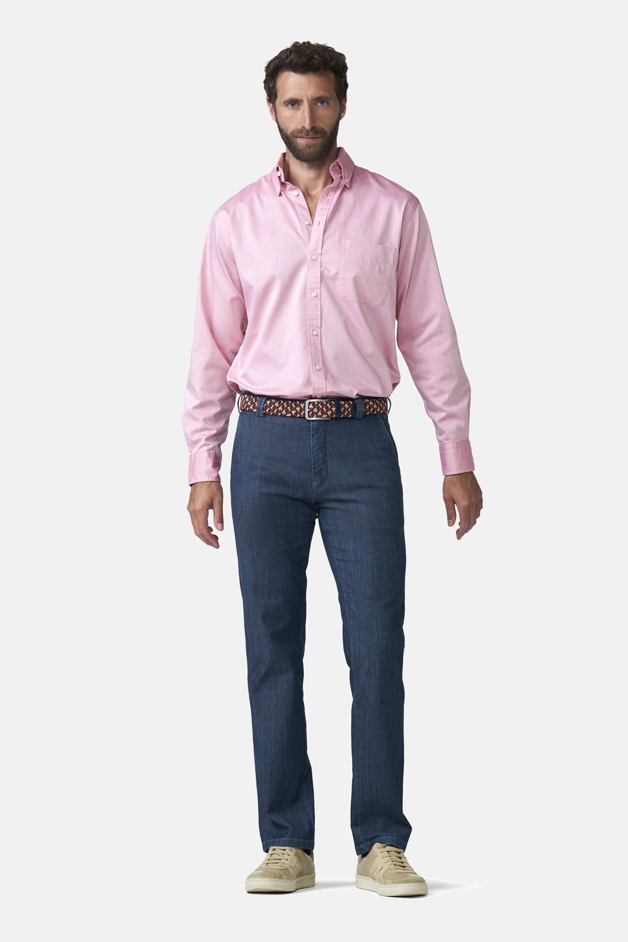 MEYER Regular-fit-Jeans »Bonn 1-4020« Ultraleicht-Denim