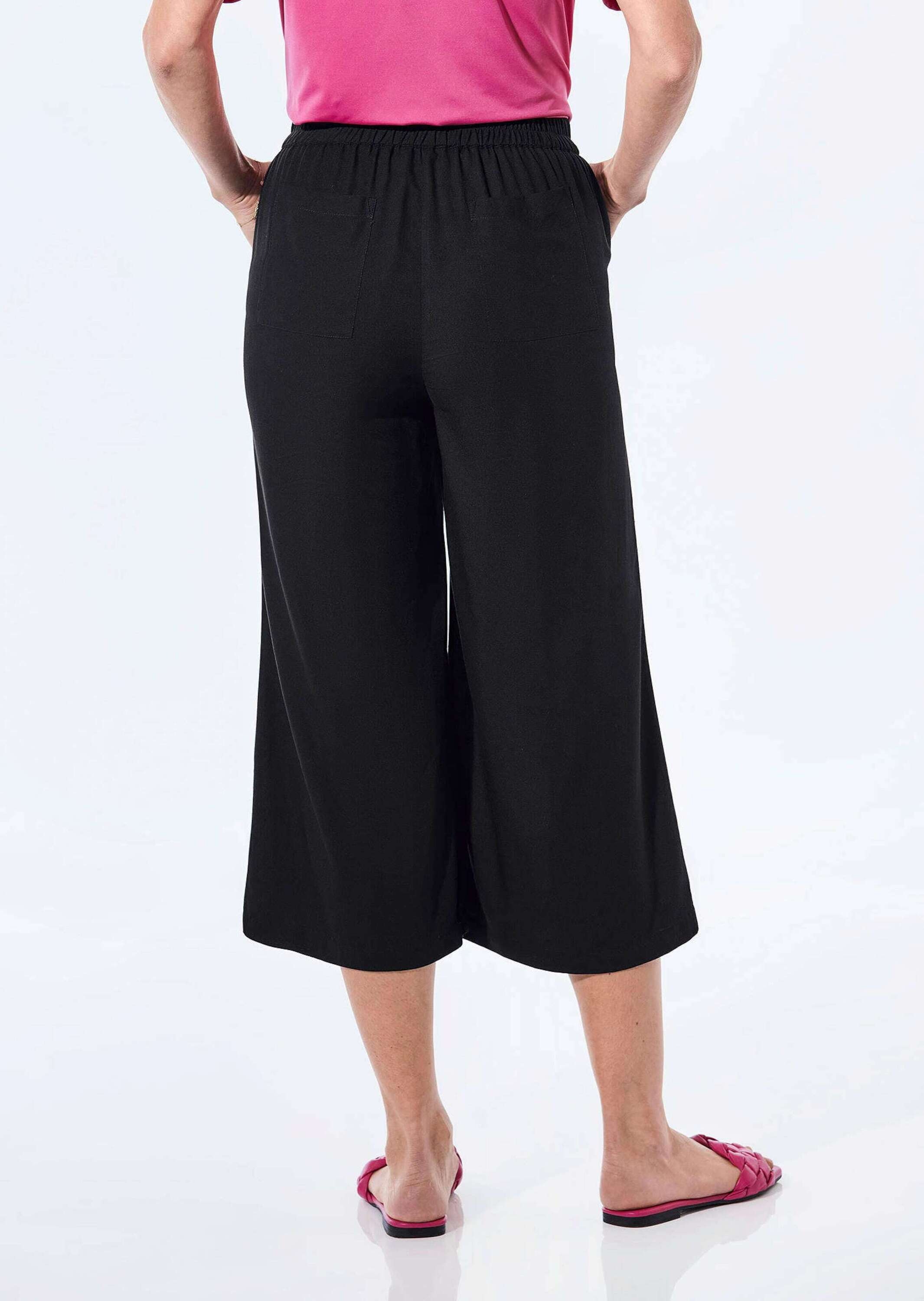GOLDNER Schlupfhose »Hose Hose mit Schlupfbund und Zierelement«