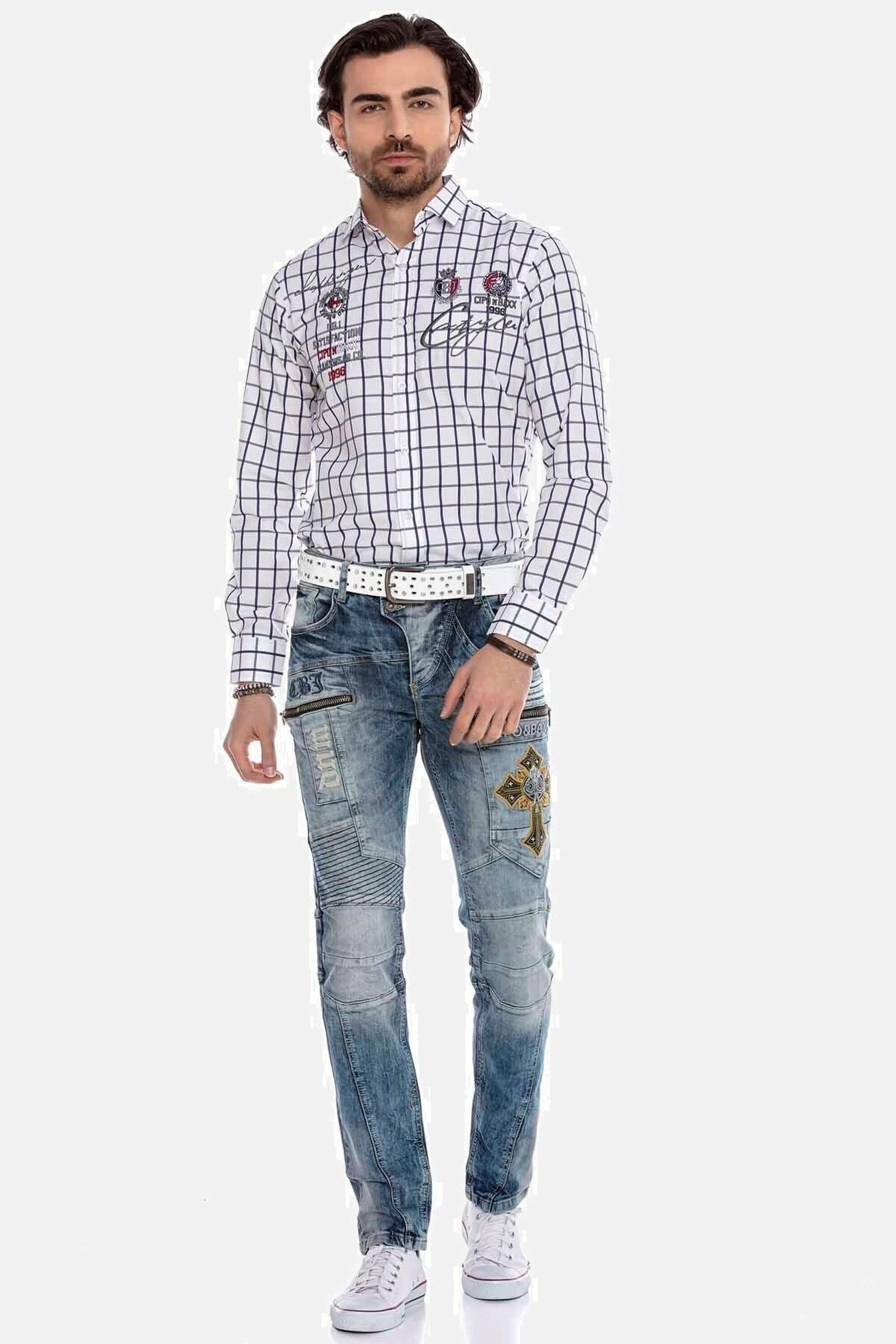 Cipo & Baxx 5-Pocket-Jeans »Jeans«, in Regular-Fit, CD-293