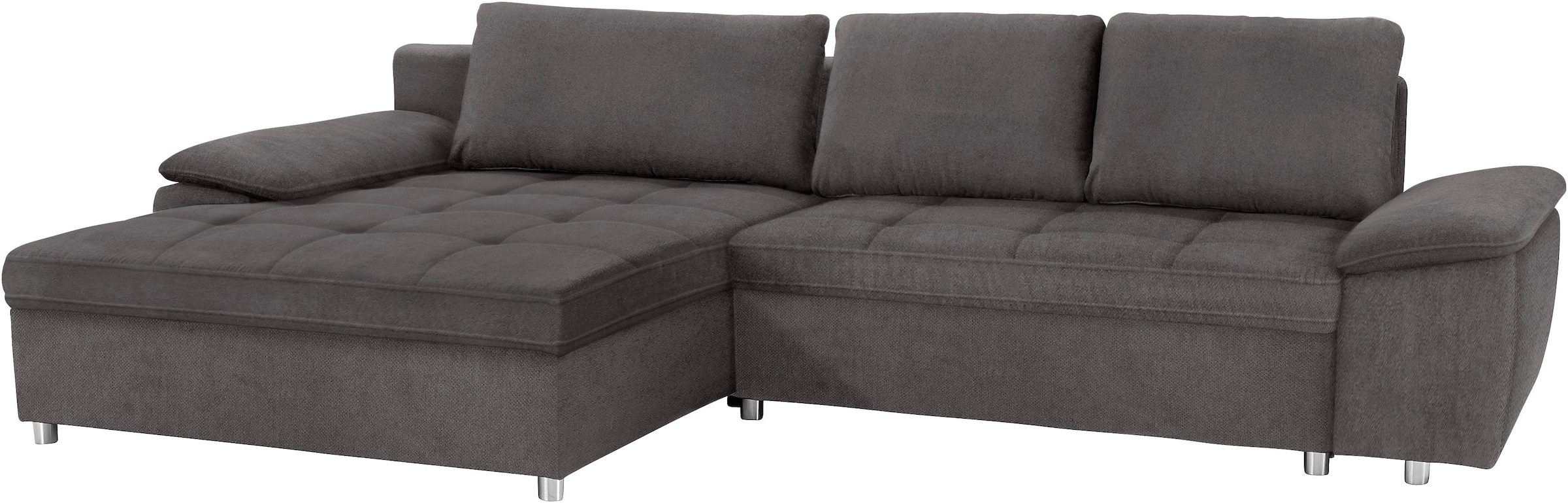 sit&more Ecksofa »Labene L-Form«, wahlweise mit Bettfunktion und Bettkasten, auch als XXL-Variante