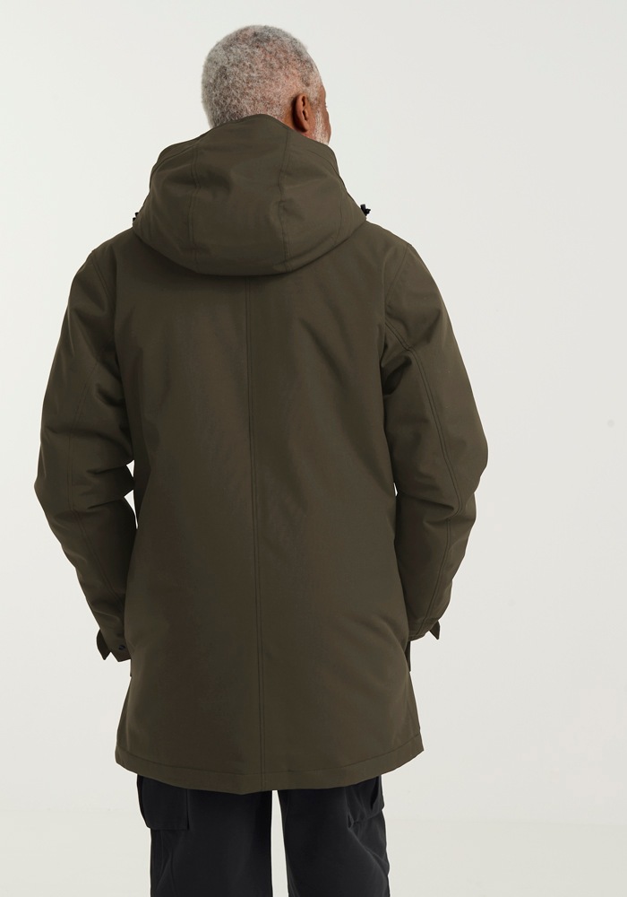 Jack Wolfskin Funktionsparka »CANYON SHIELD PARKA M«, mit Kapuze