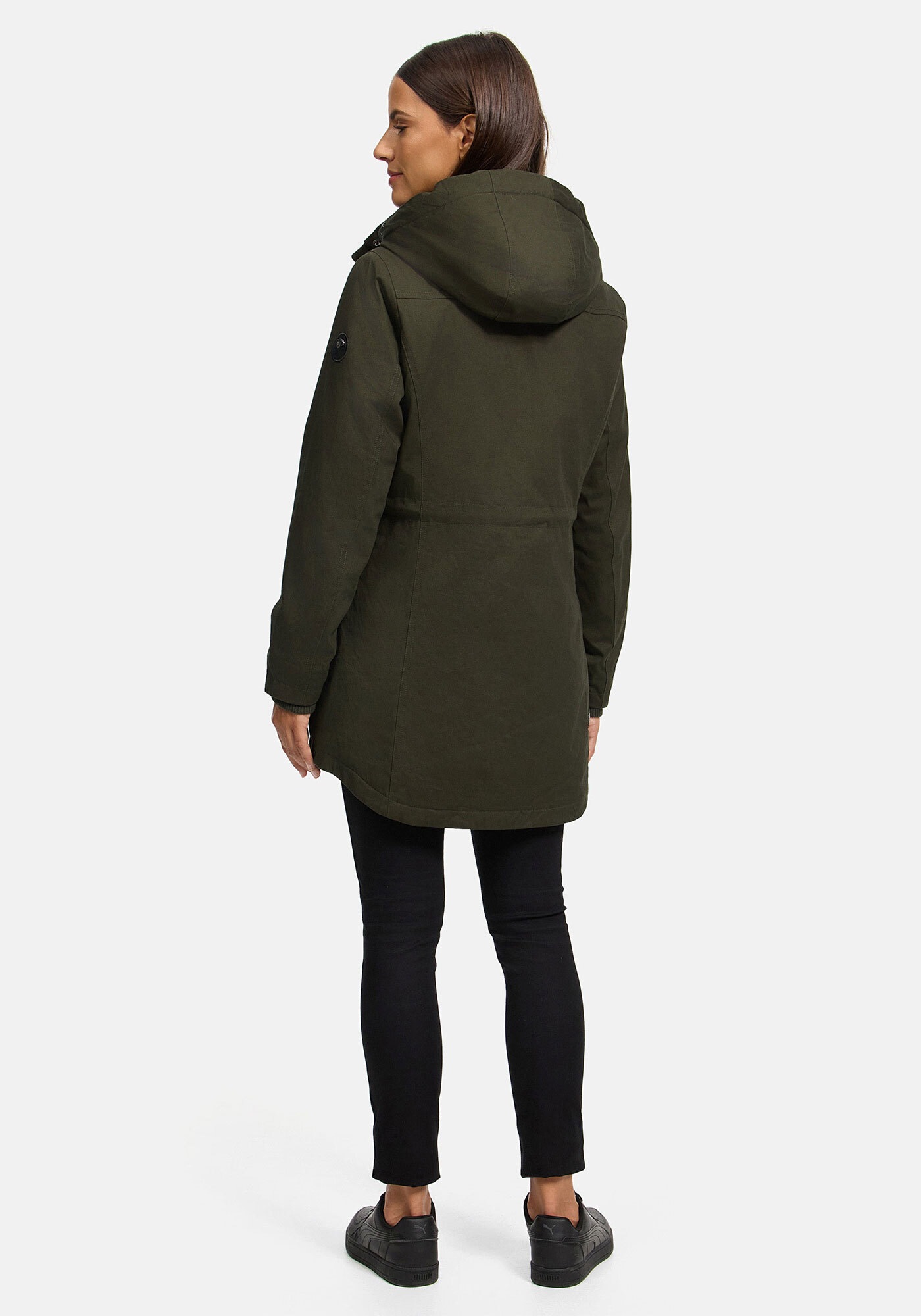 Navahoo Winterjacke »Winterfunke«, Designer Winterjacke mit Teddyfell gefüttert