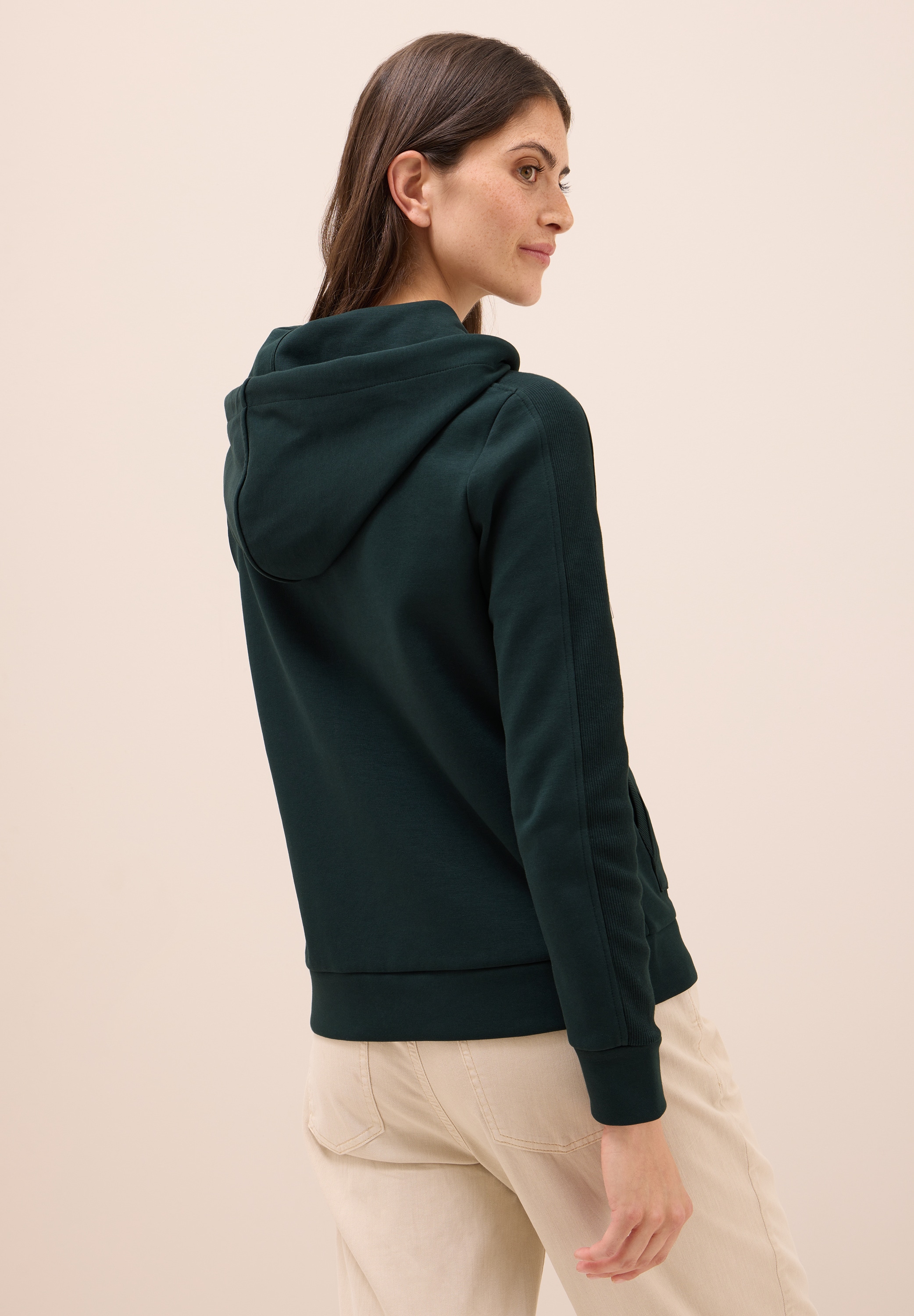 Cecil Sweatjacke, mit Kapuze